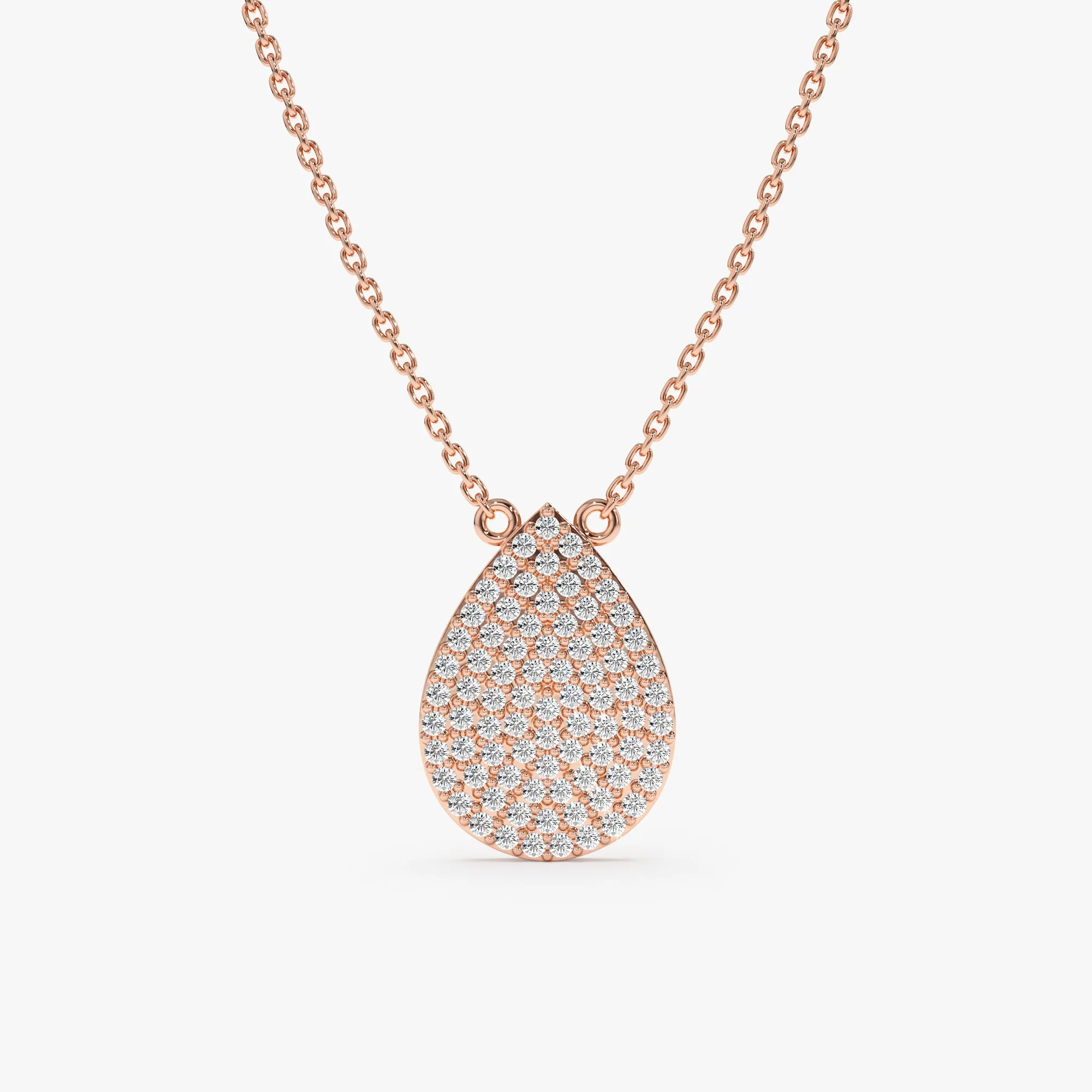 Diamond Drop Necklace, Lainey SARAHELISE