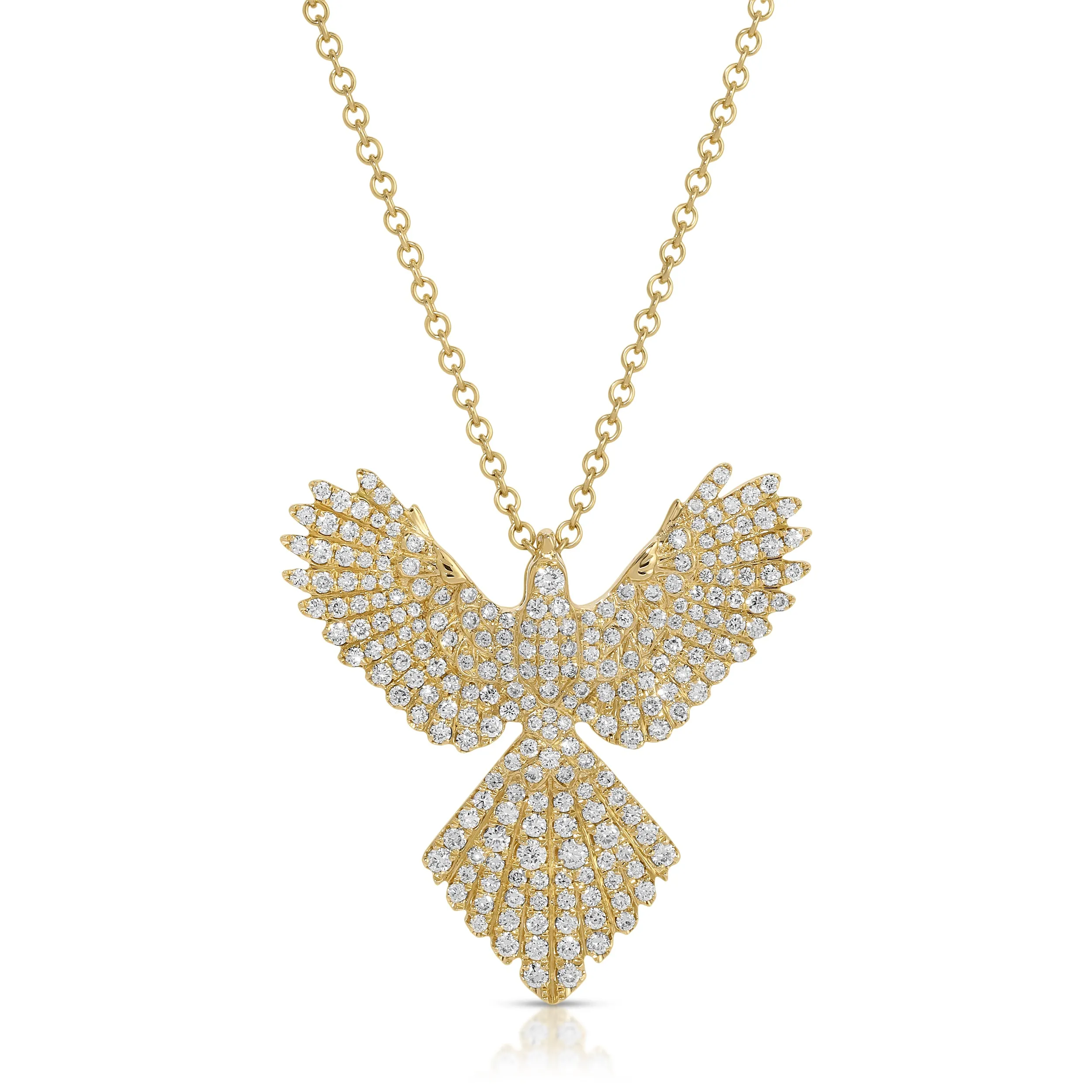 DIAMOND EAGLE PENDANT Anita Ko