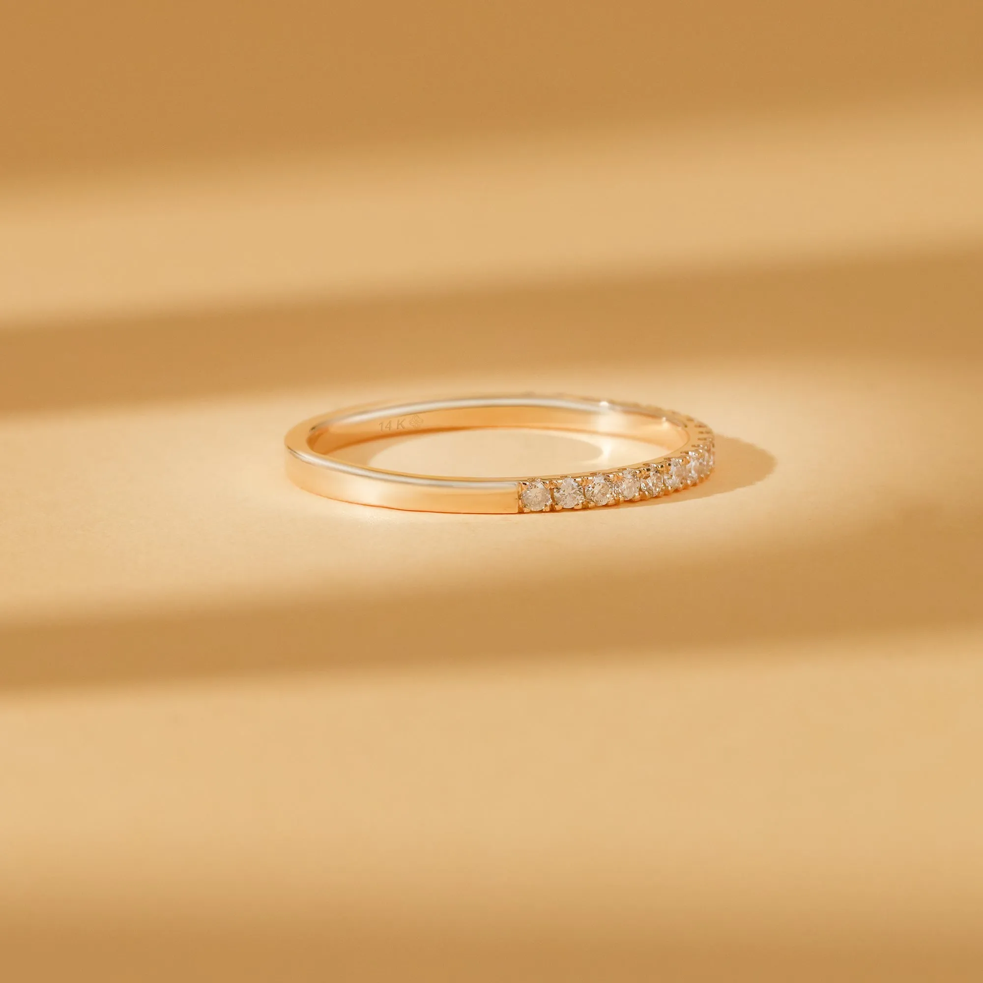 Diamond Half Eternity Wedding Ring, Akira SARAHELISE