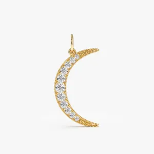 Diamond Moon Charm, Aubree SARAHELISE