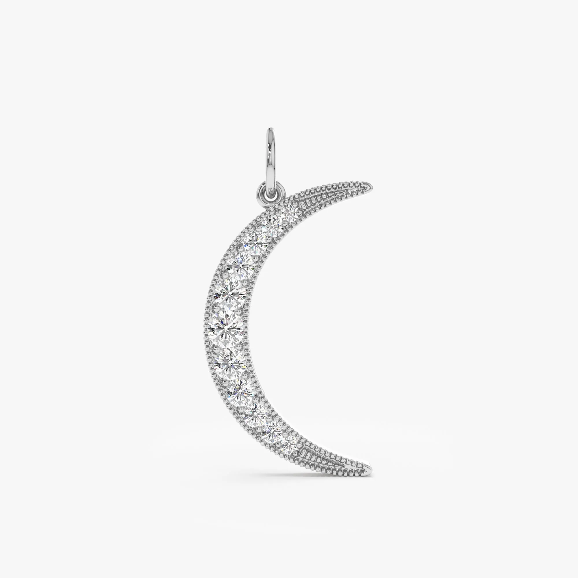 Diamond Moon Charm, Aubree SARAHELISE