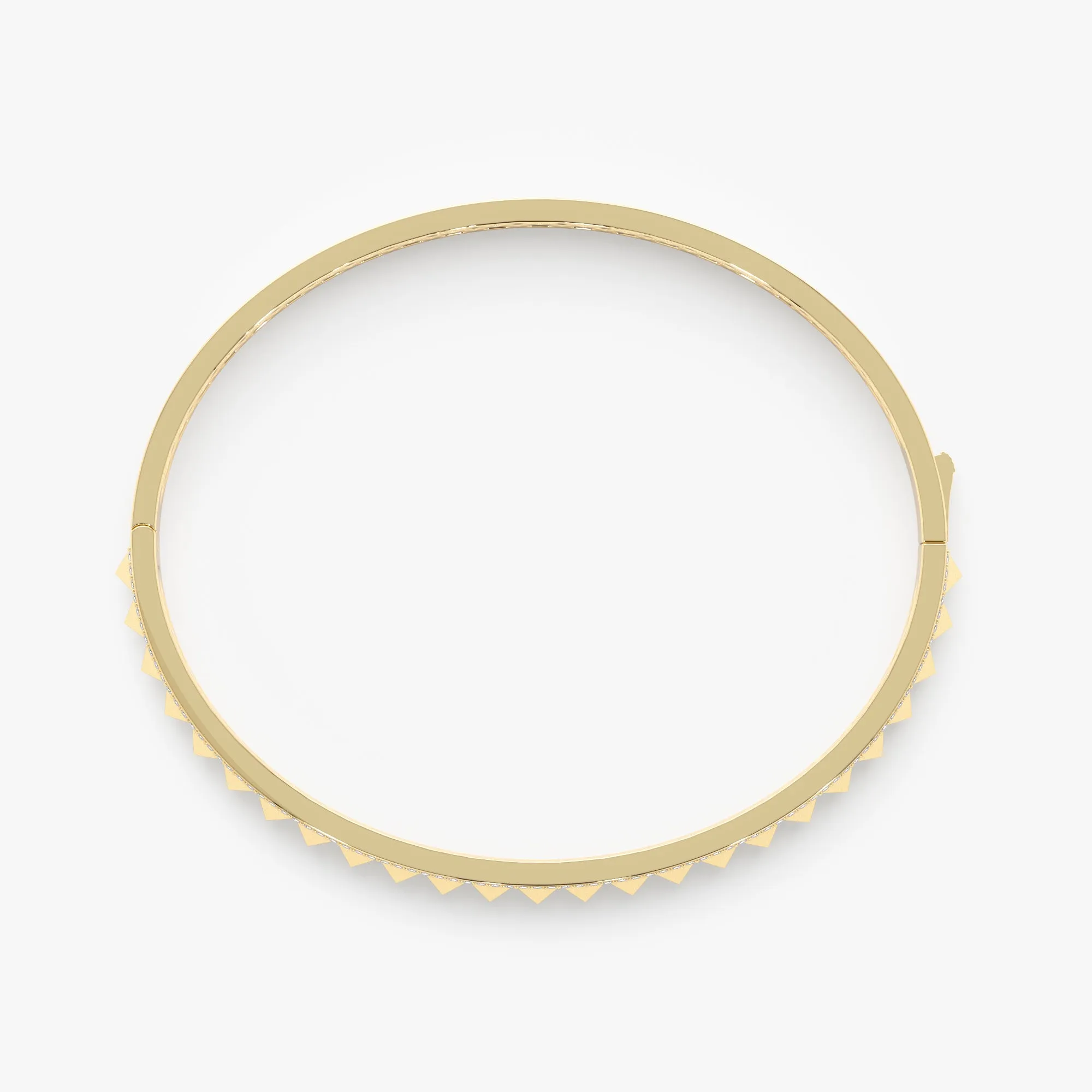 Diamond Pyramid Bangle, Khaleesi SARAHELISE