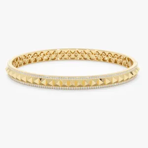 Diamond Pyramid Bangle, Khaleesi SARAHELISE