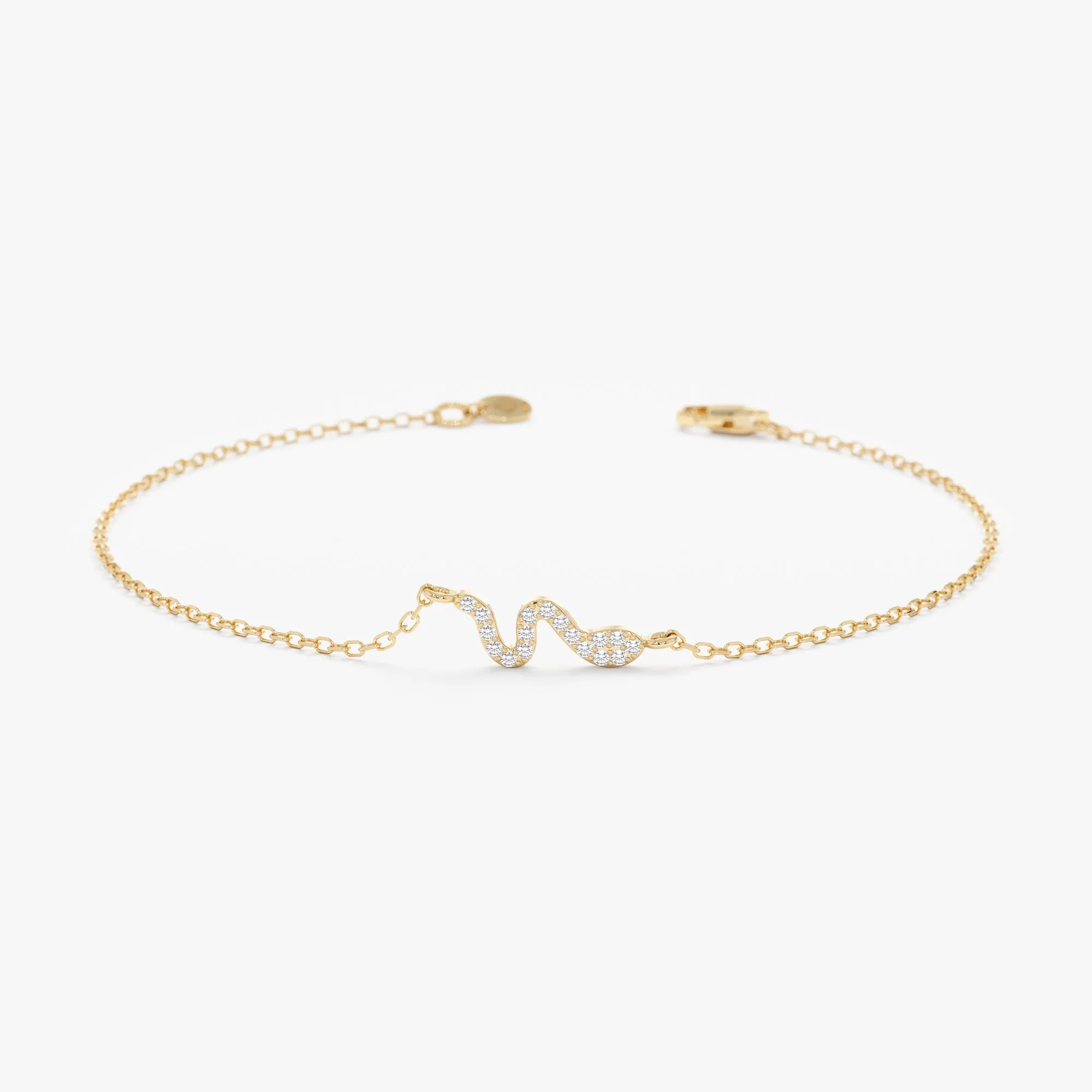 Diamond Snake Bracelet, Serpe SARAHELISE