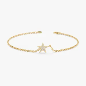 Diamond Star Bracelet, Luz SARAHELISE
