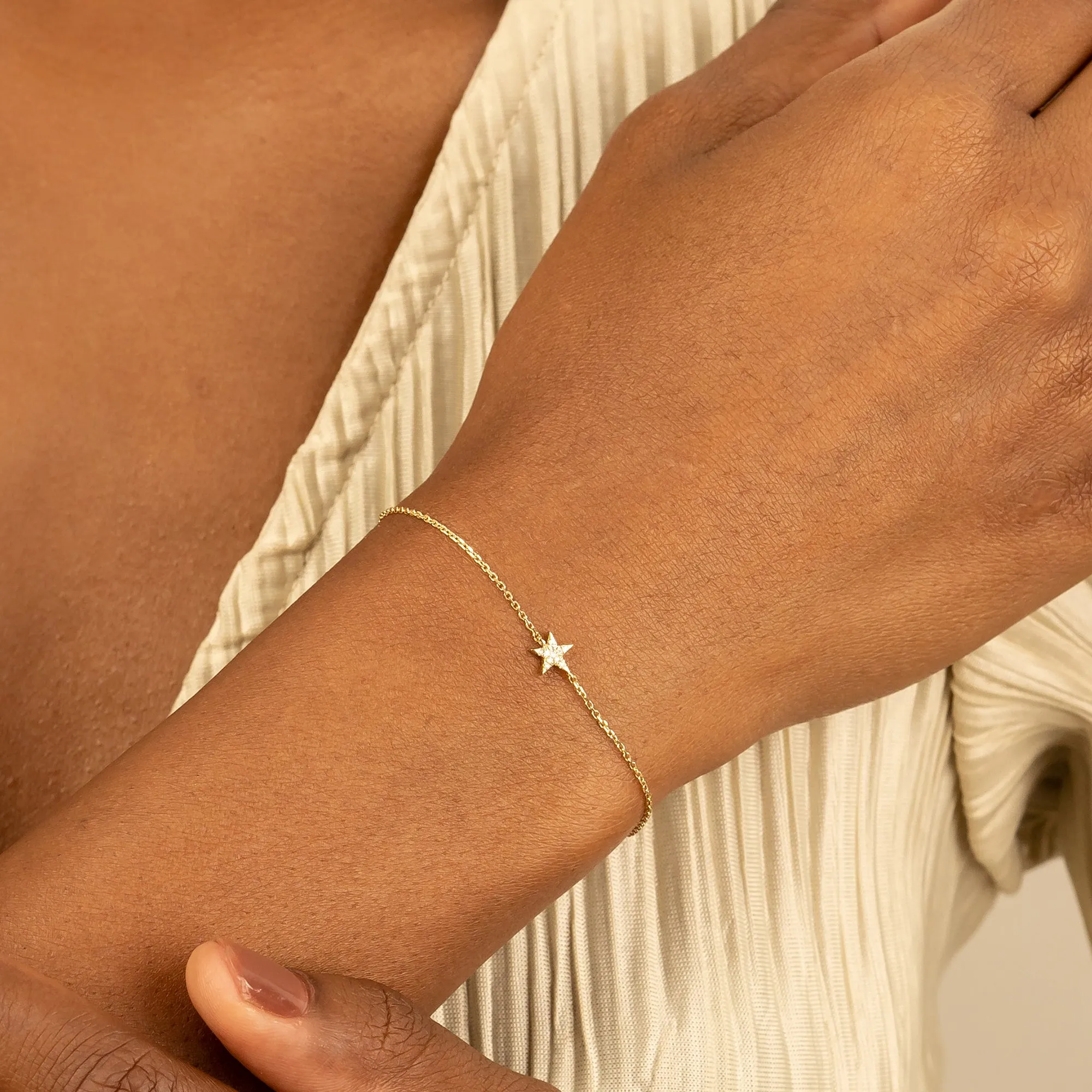 Diamond Star Bracelet, Luz SARAHELISE