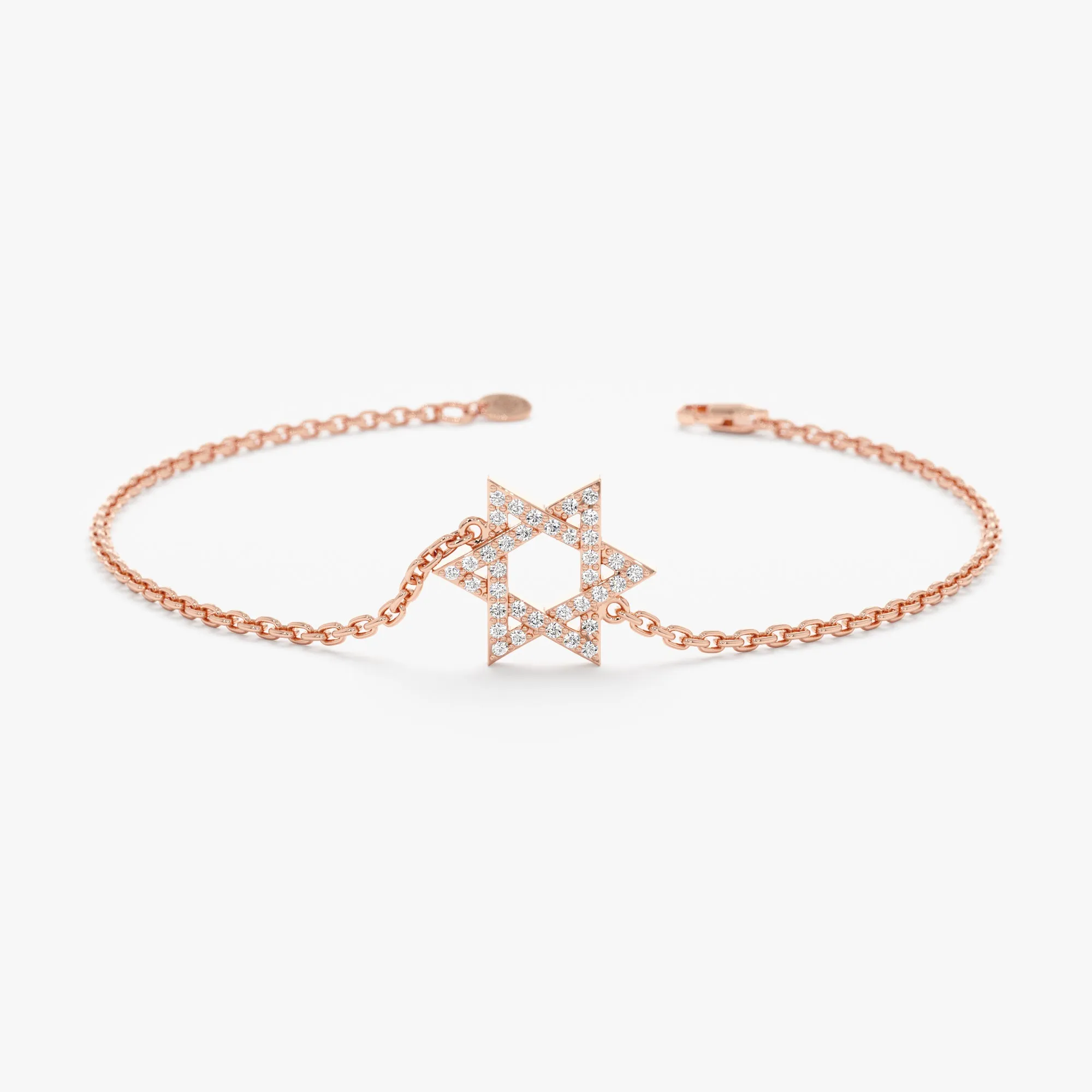 Diamond Star of David Bracelet, Serenity SARAHELISE