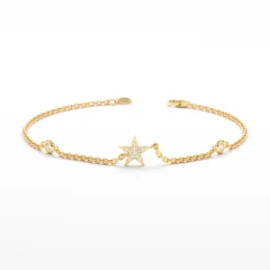 Diamond Star Station Bracelet, Polaris SARAHELISE