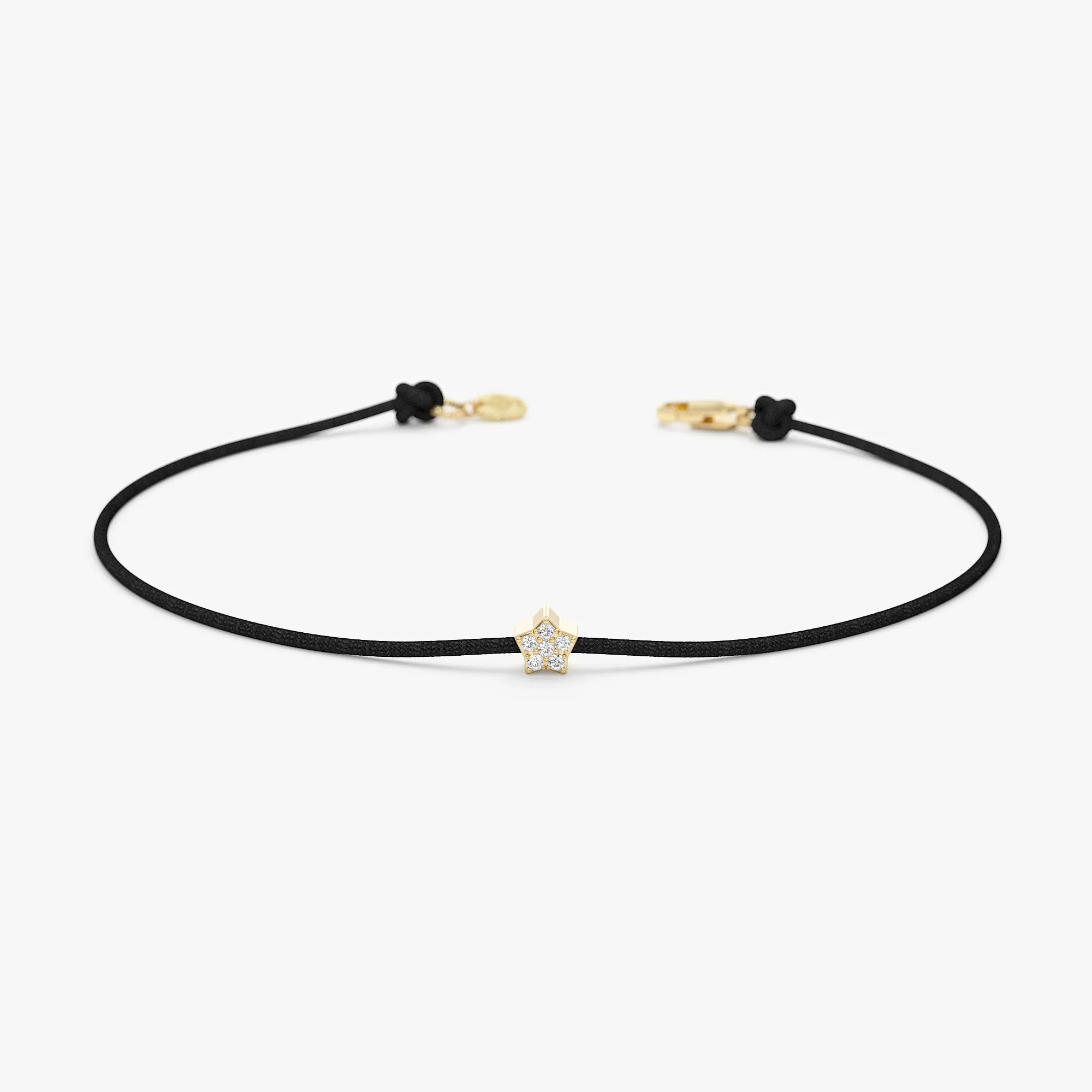 Diamond Star String Bracelet, Luz SARAHELISE