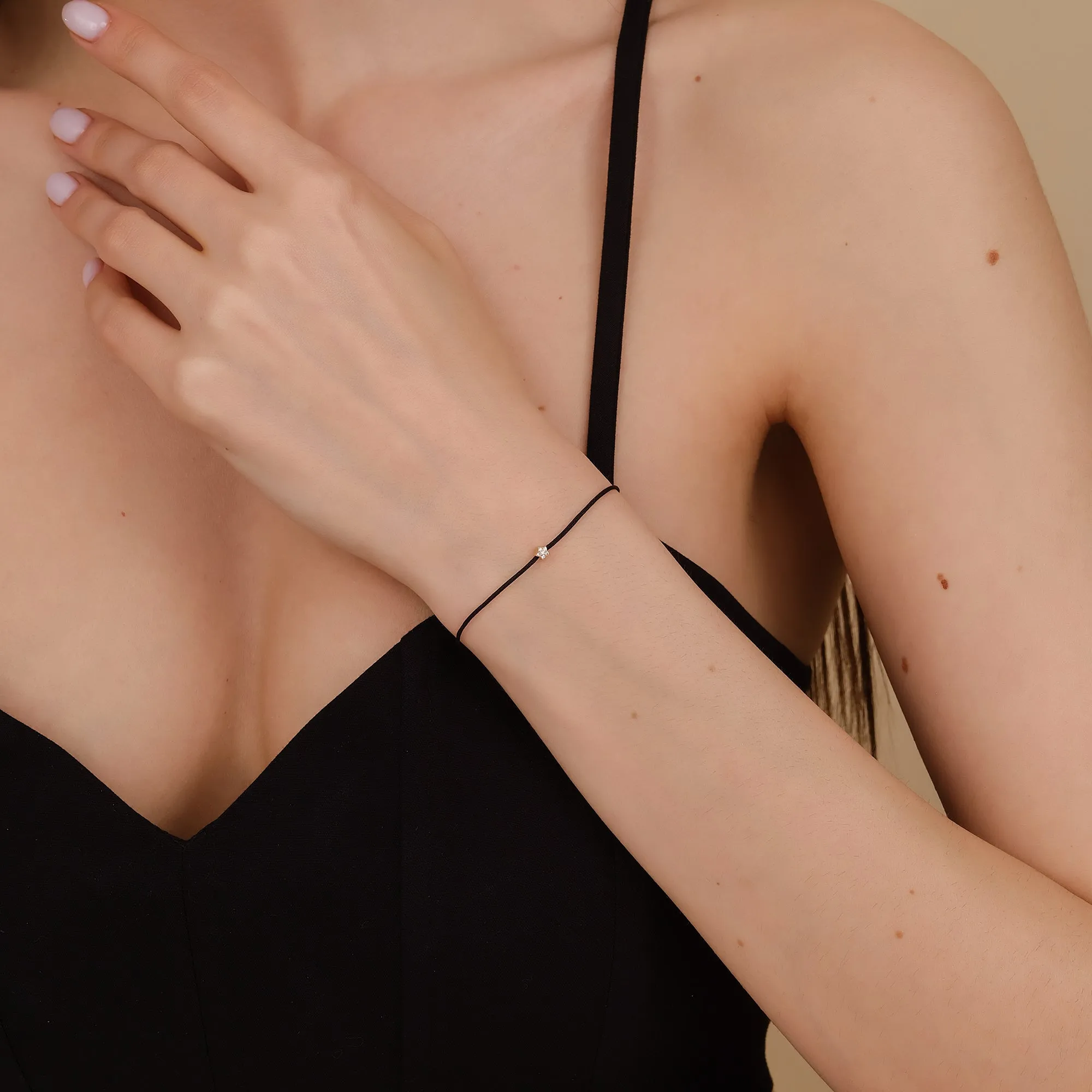 Diamond Star String Bracelet, Luz SARAHELISE