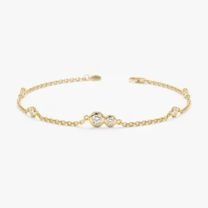 Diamond Station Bracelet, Gigi SARAHELISE