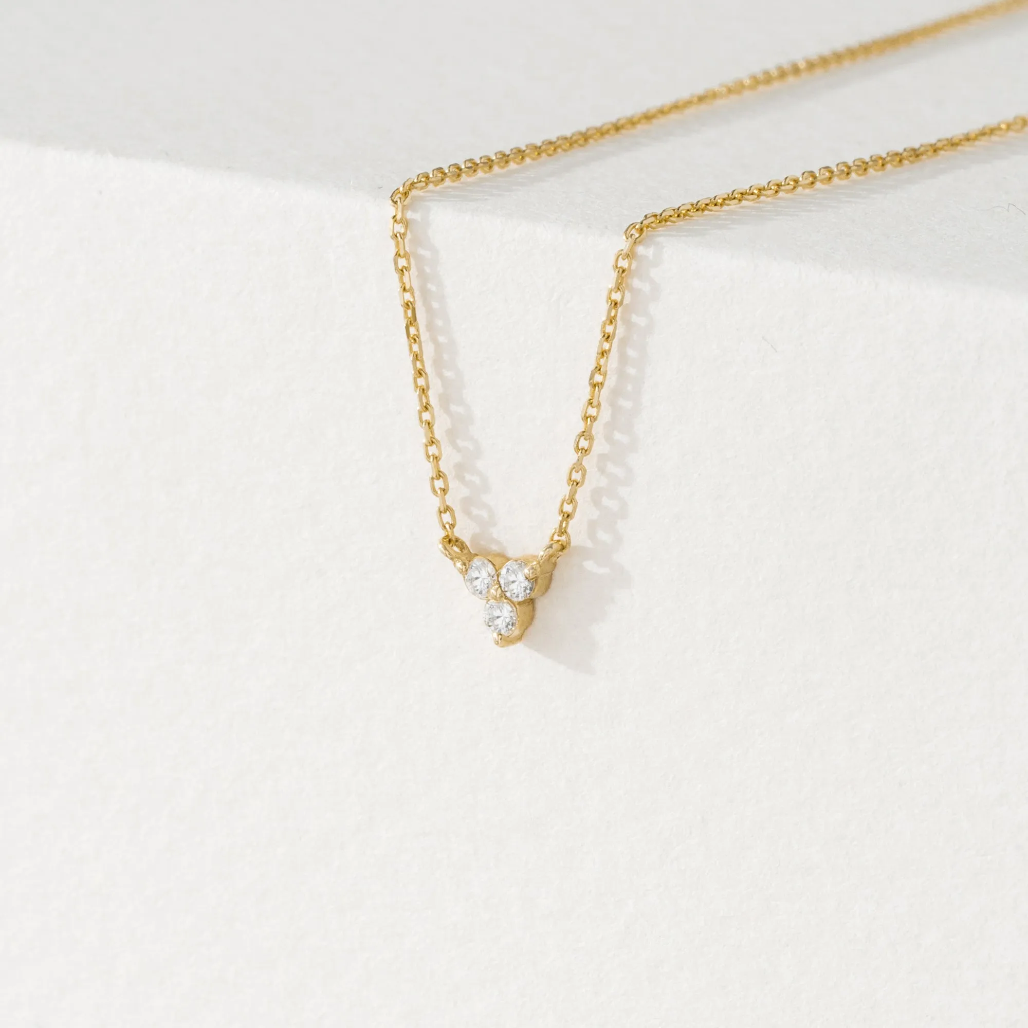 Diamond Trio Necklace, Amy SARAHELISE