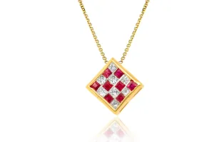 Diana M. Diamond Necklace