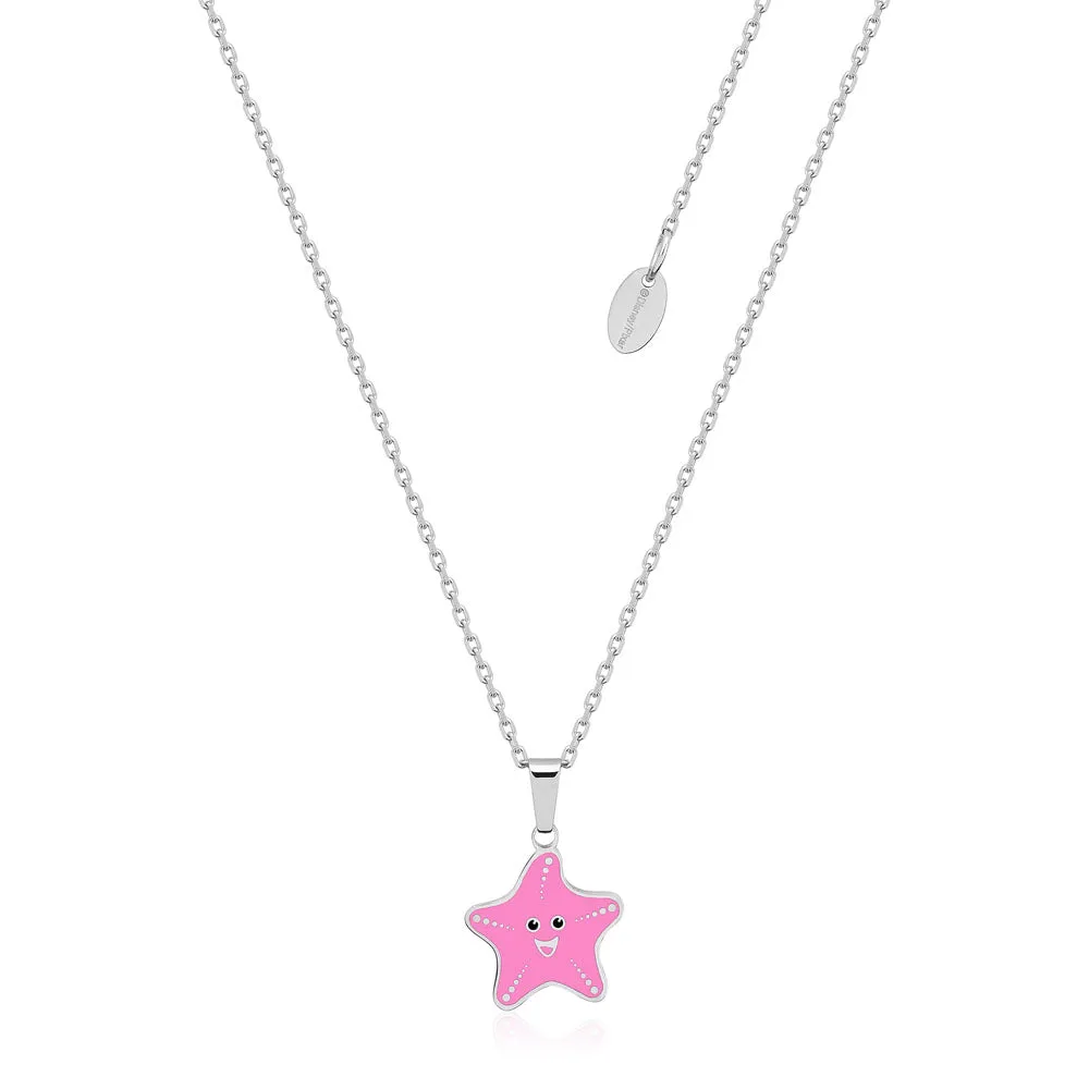 Disney Finding Nemo Stainless Steel  Peach Pendant 40 7cm Chain Shiels