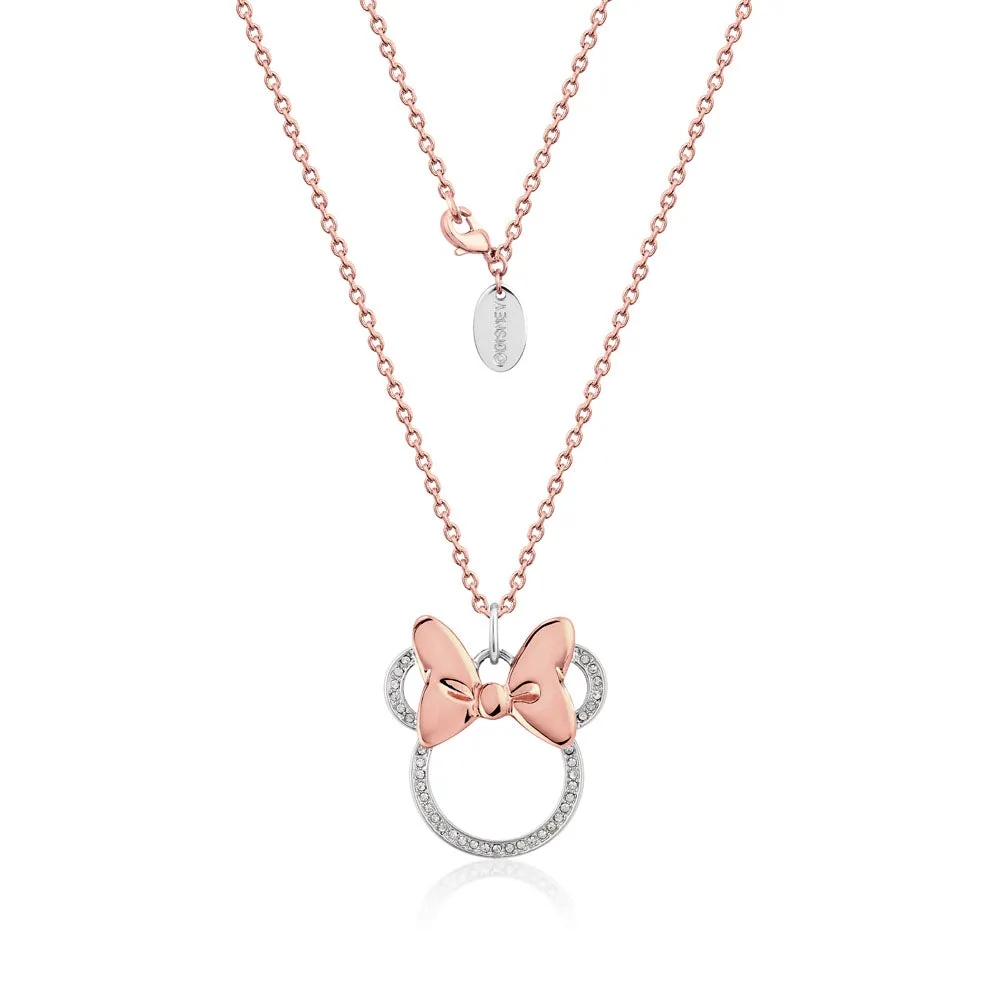 DISNEY Minnie Crystal Pendant on Chain Shiels