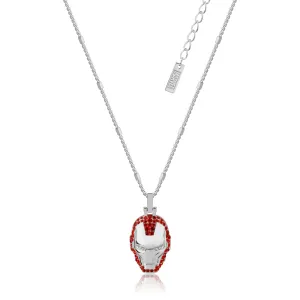 Disney Stainless Steel 14ct White Gold Plated Stainless Steel Pendant On 45cm Chain Shiels