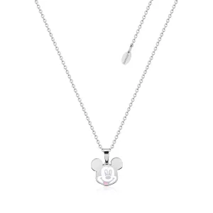 DISNEY Stainless Steel 47cm Animated Mickey Mouse Pendant on Chain Shiels