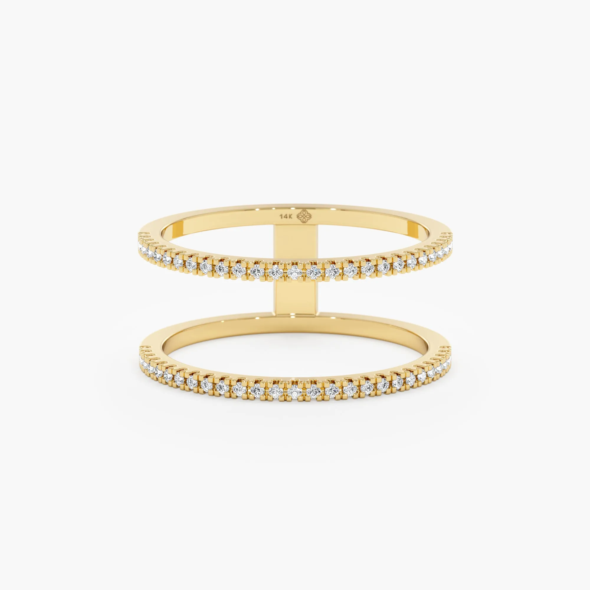 Double Line Diamond Ring, Makenna SARAHELISE
