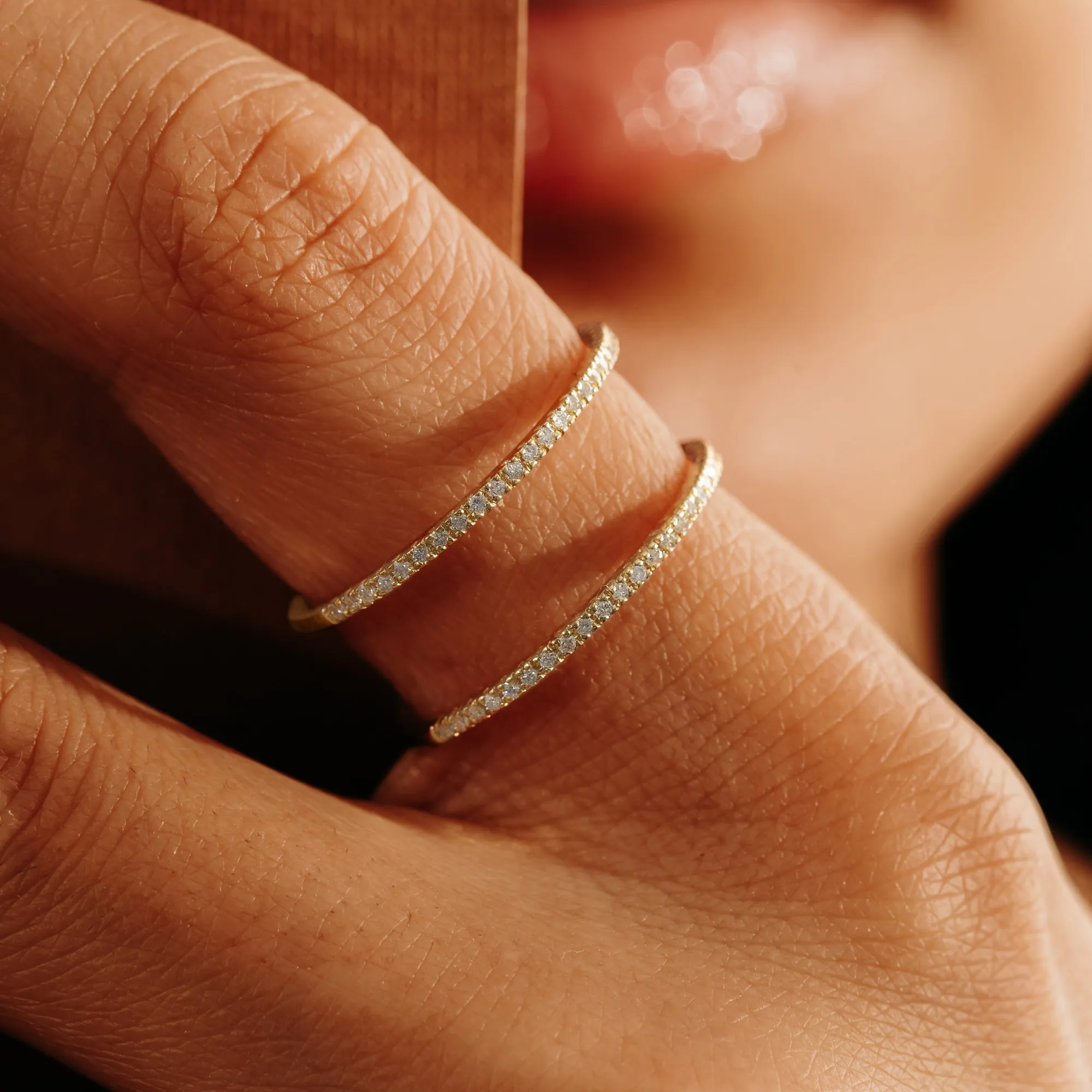 Double Line Diamond Ring, Makenna SARAHELISE