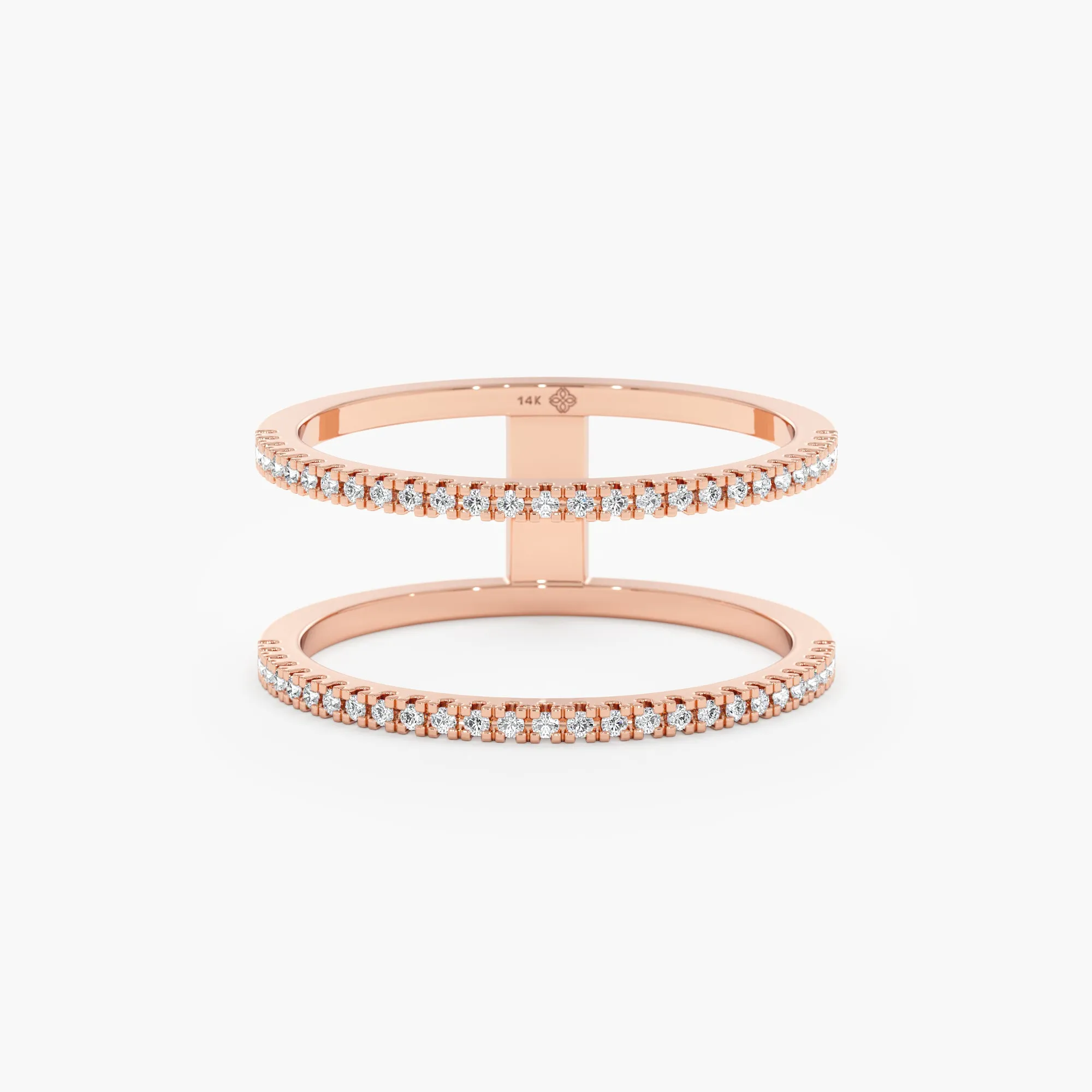 Double Line Diamond Ring, Makenna SARAHELISE