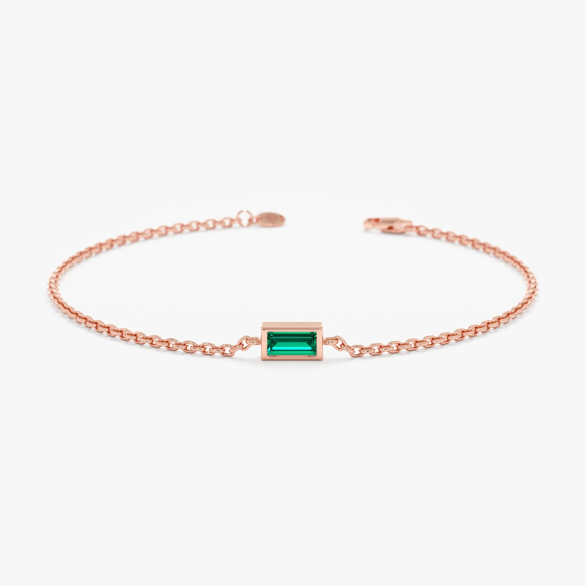 Emerald Birthstone Bracelet, Teresa SARAHELISE