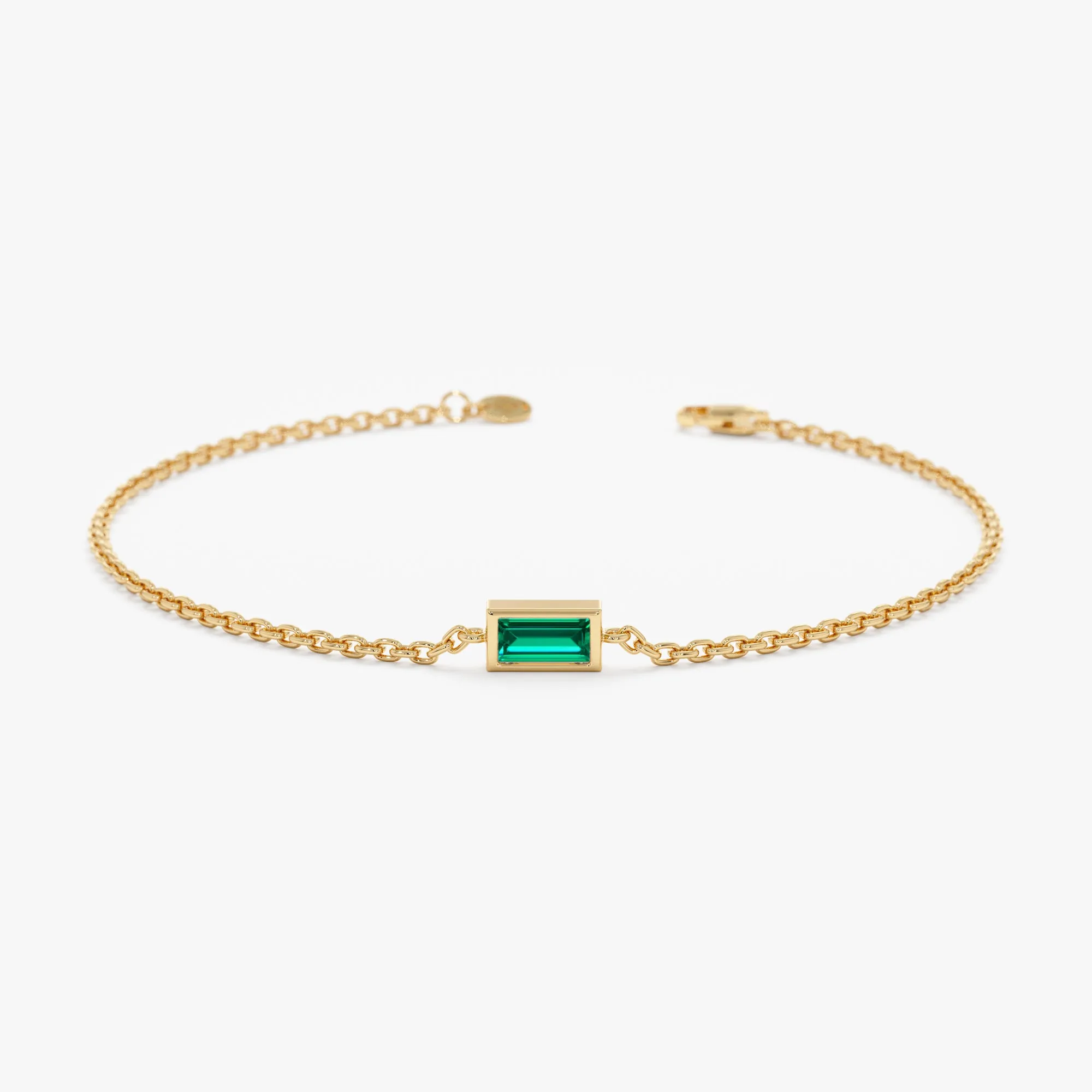 Emerald Birthstone Bracelet, Teresa SARAHELISE