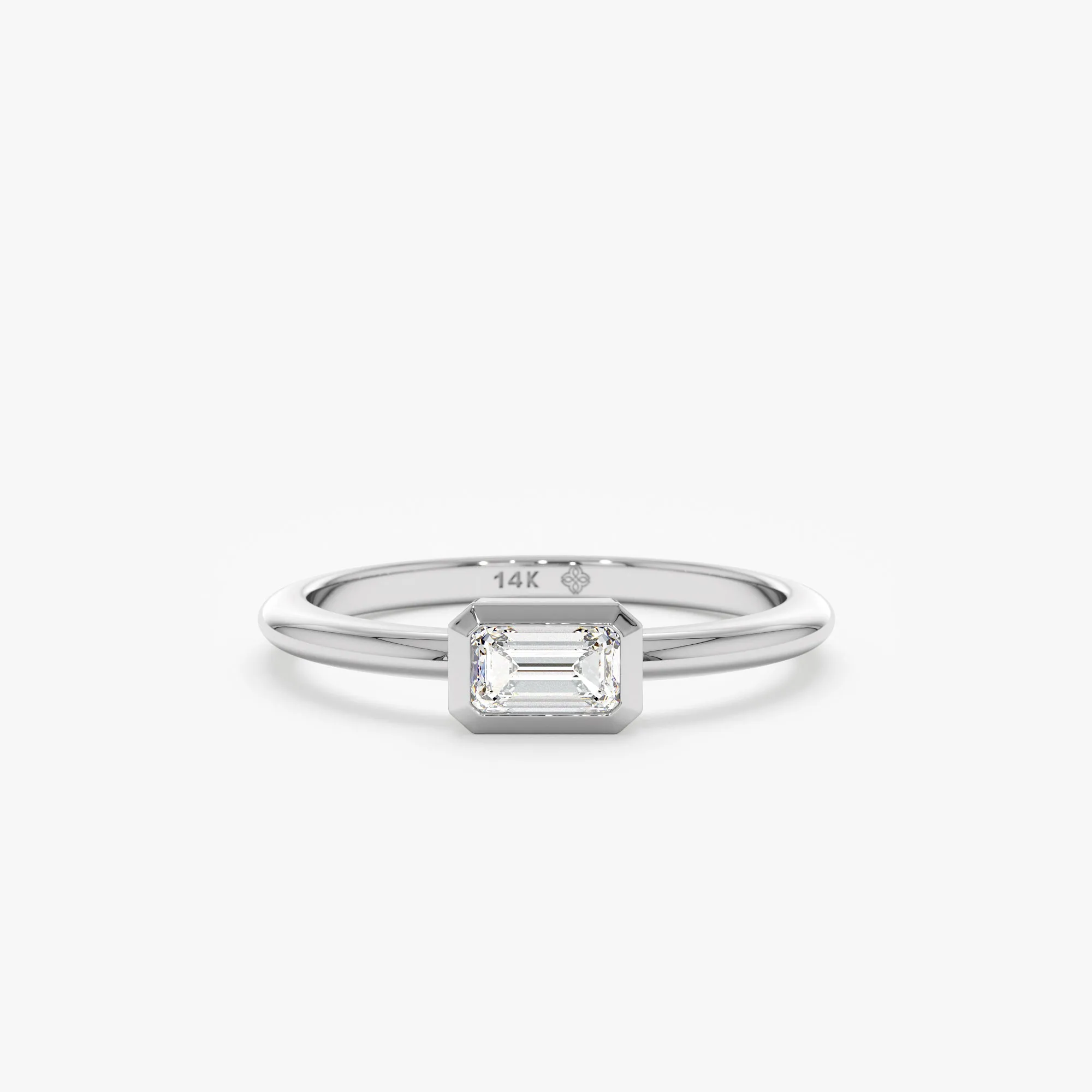 Emerald Cut Diamond Ring, Kali SARAHELISE