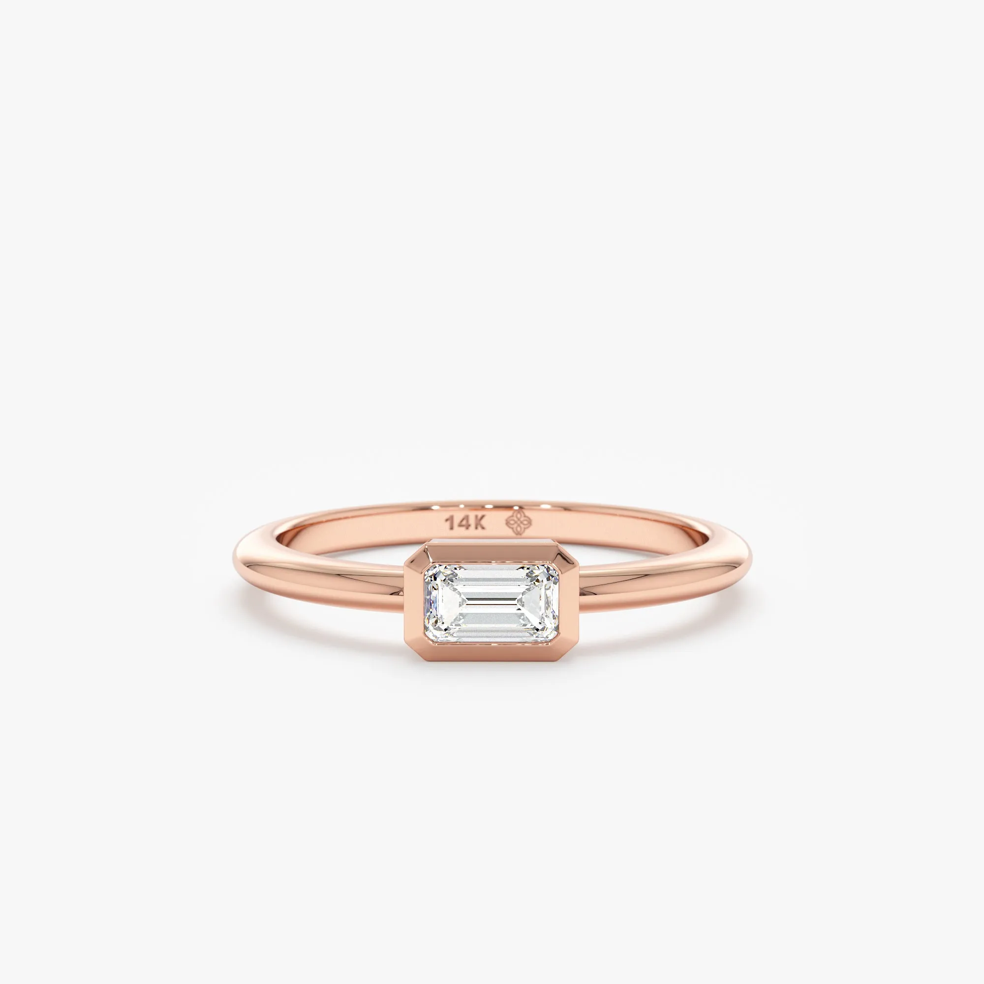 Emerald Cut Diamond Ring, Kali SARAHELISE