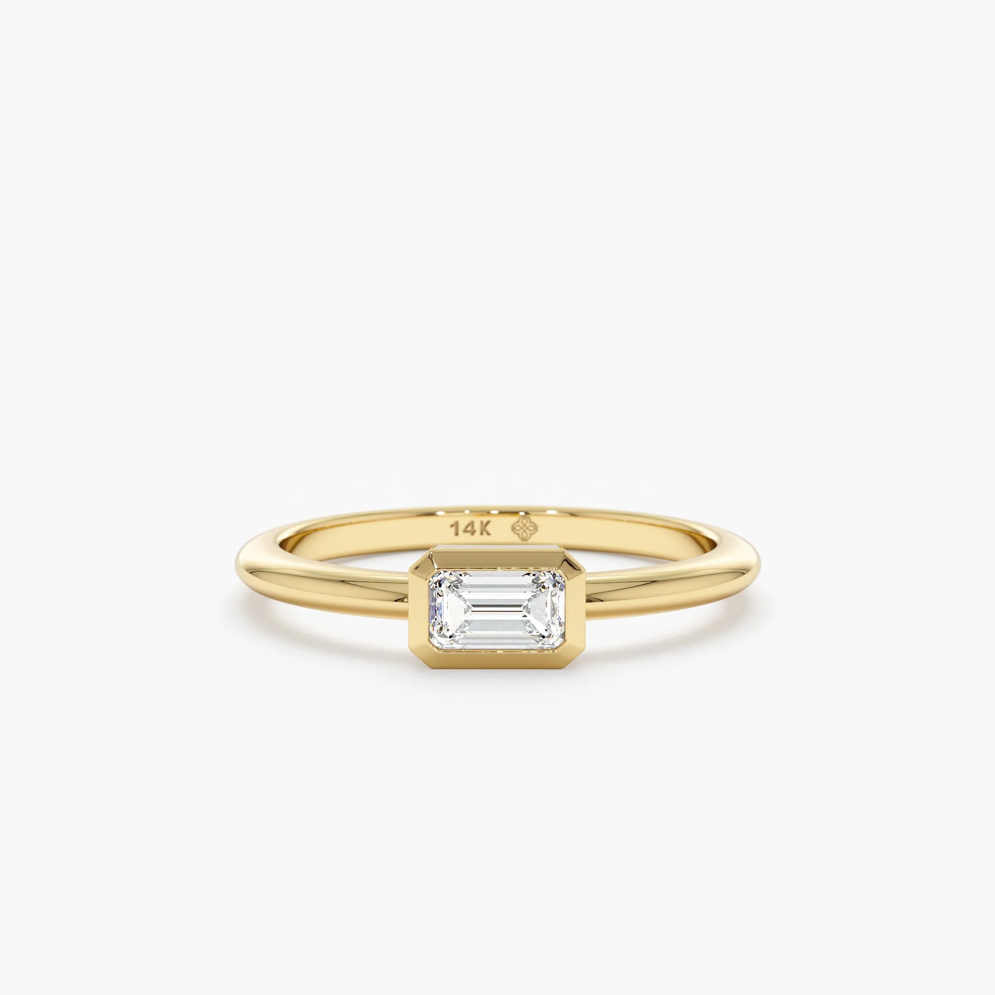 Emerald Cut Diamond Ring, Kali SARAHELISE