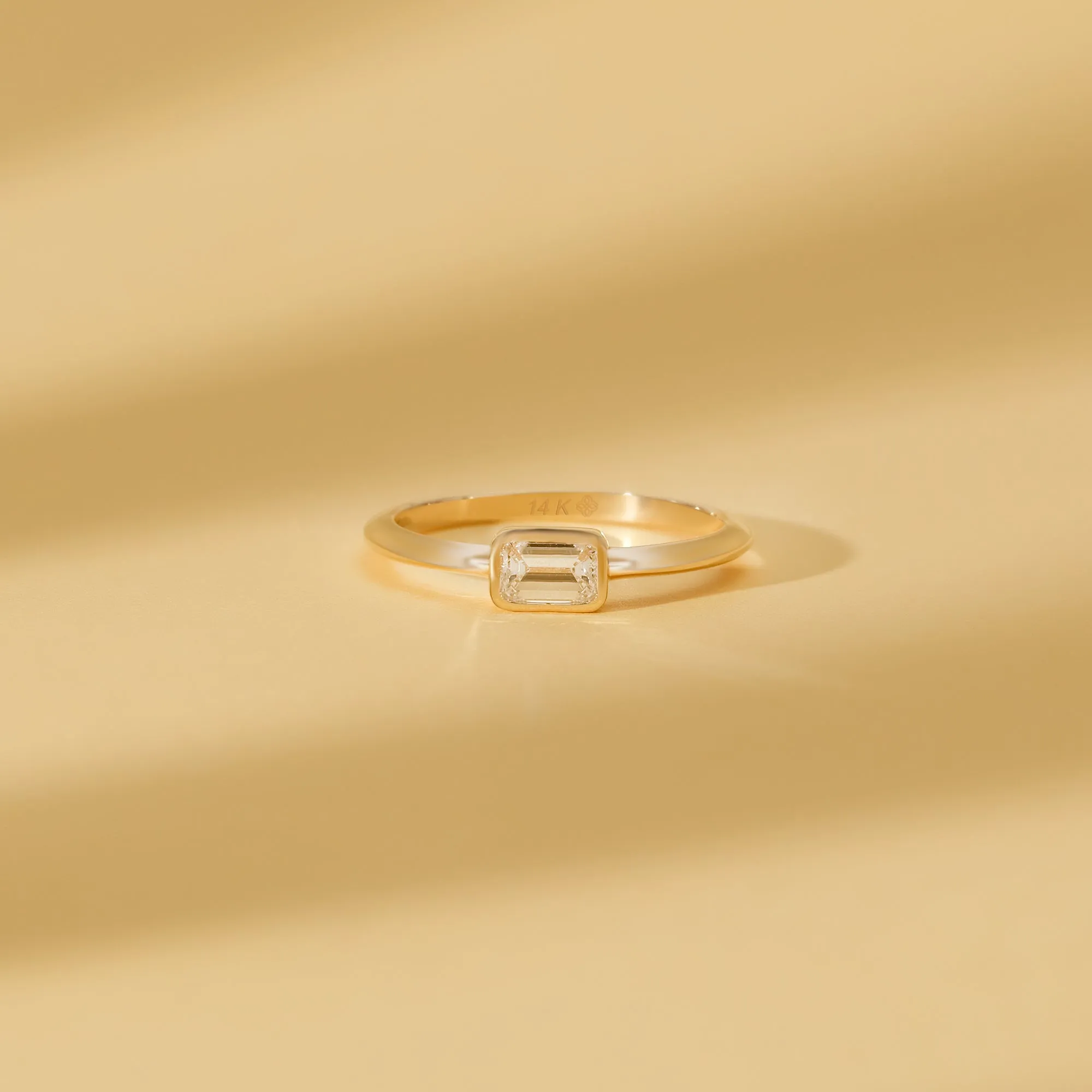 Emerald Cut Diamond Ring, Kali SARAHELISE