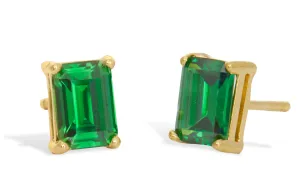 Emerald Cut Earrings