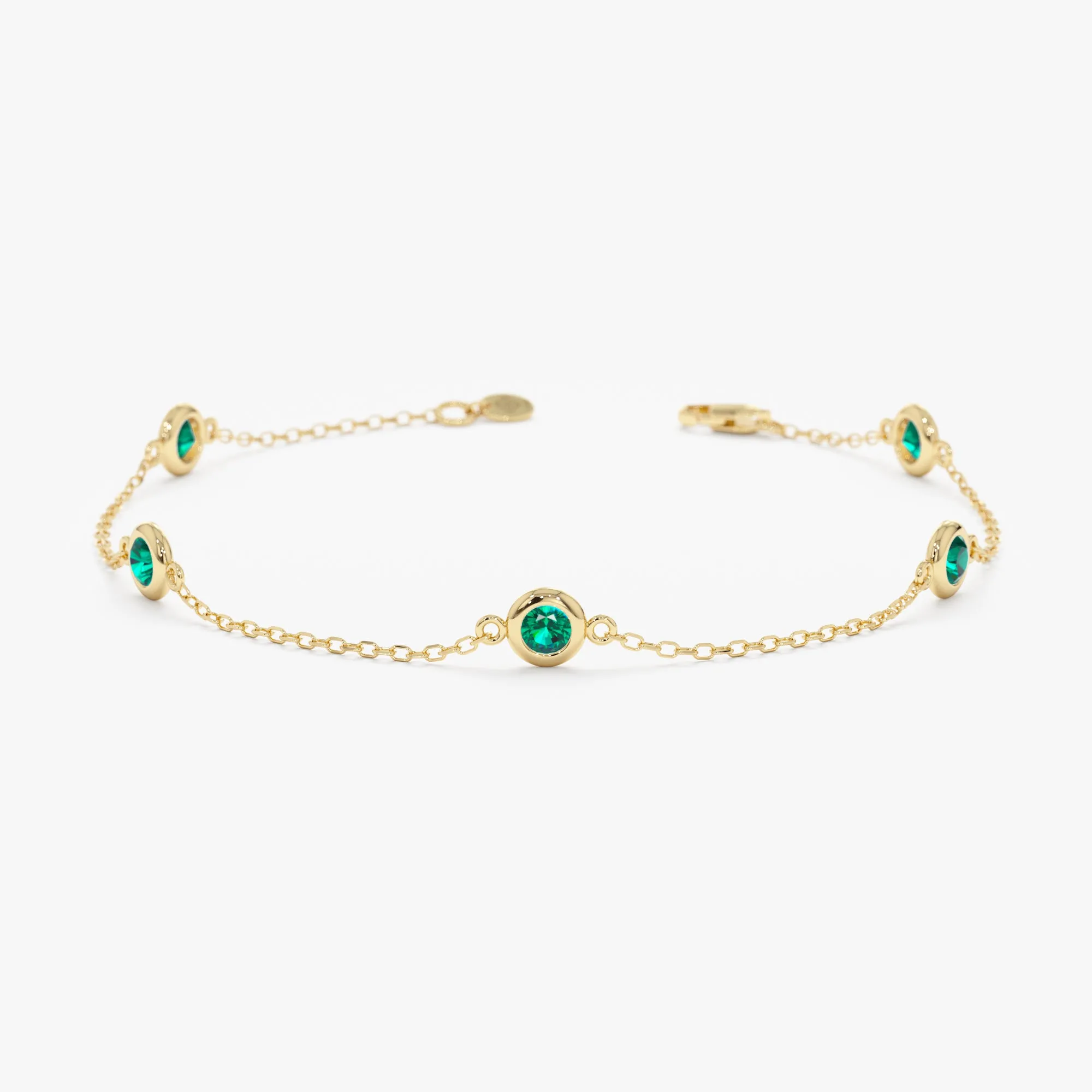 Emerald Station Bracelet, Tanya SARAHELISE