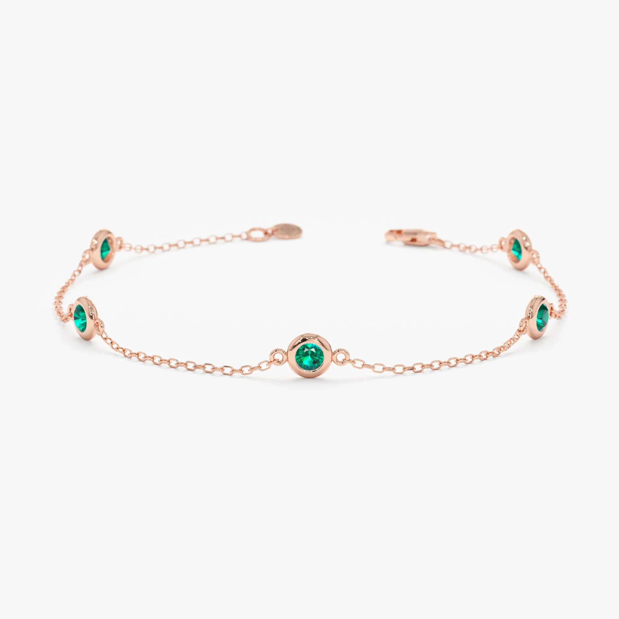 Emerald Station Bracelet, Tanya SARAHELISE