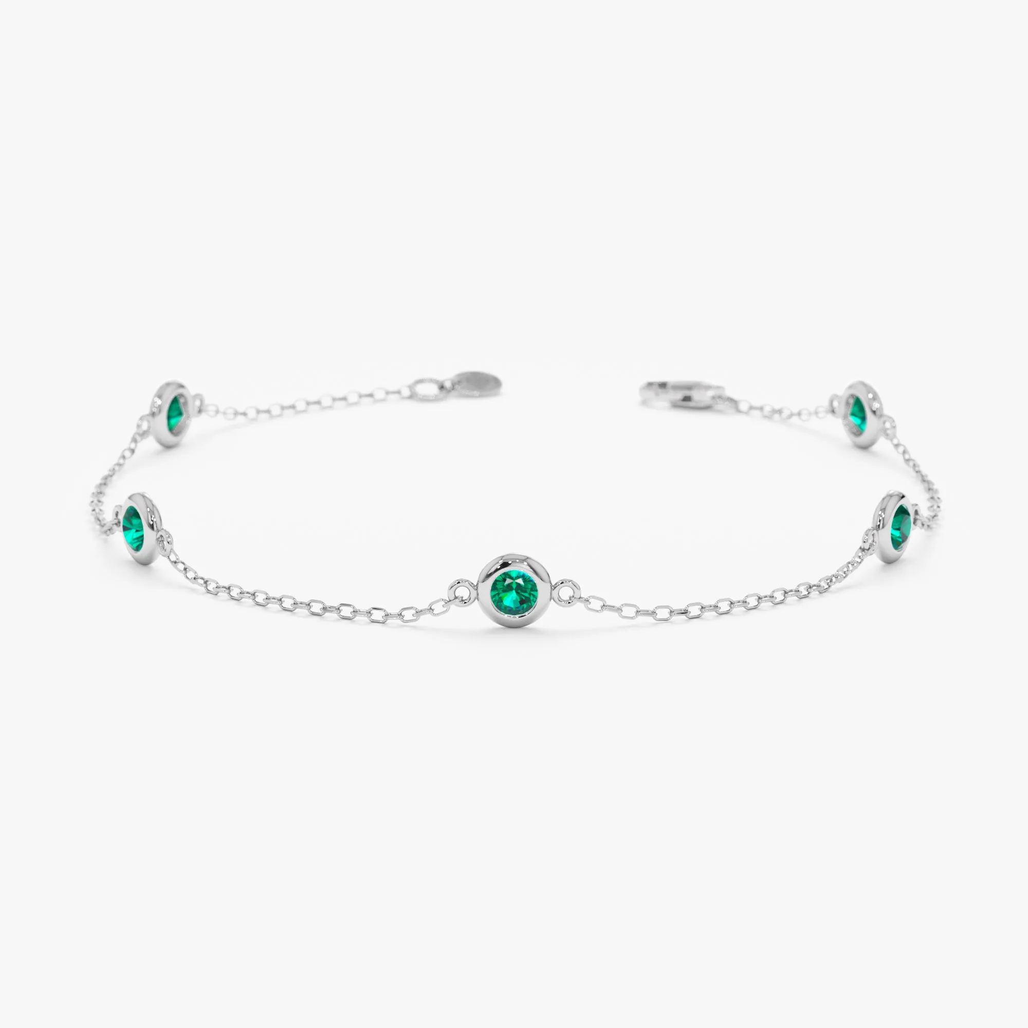 Emerald Station Bracelet, Tanya SARAHELISE