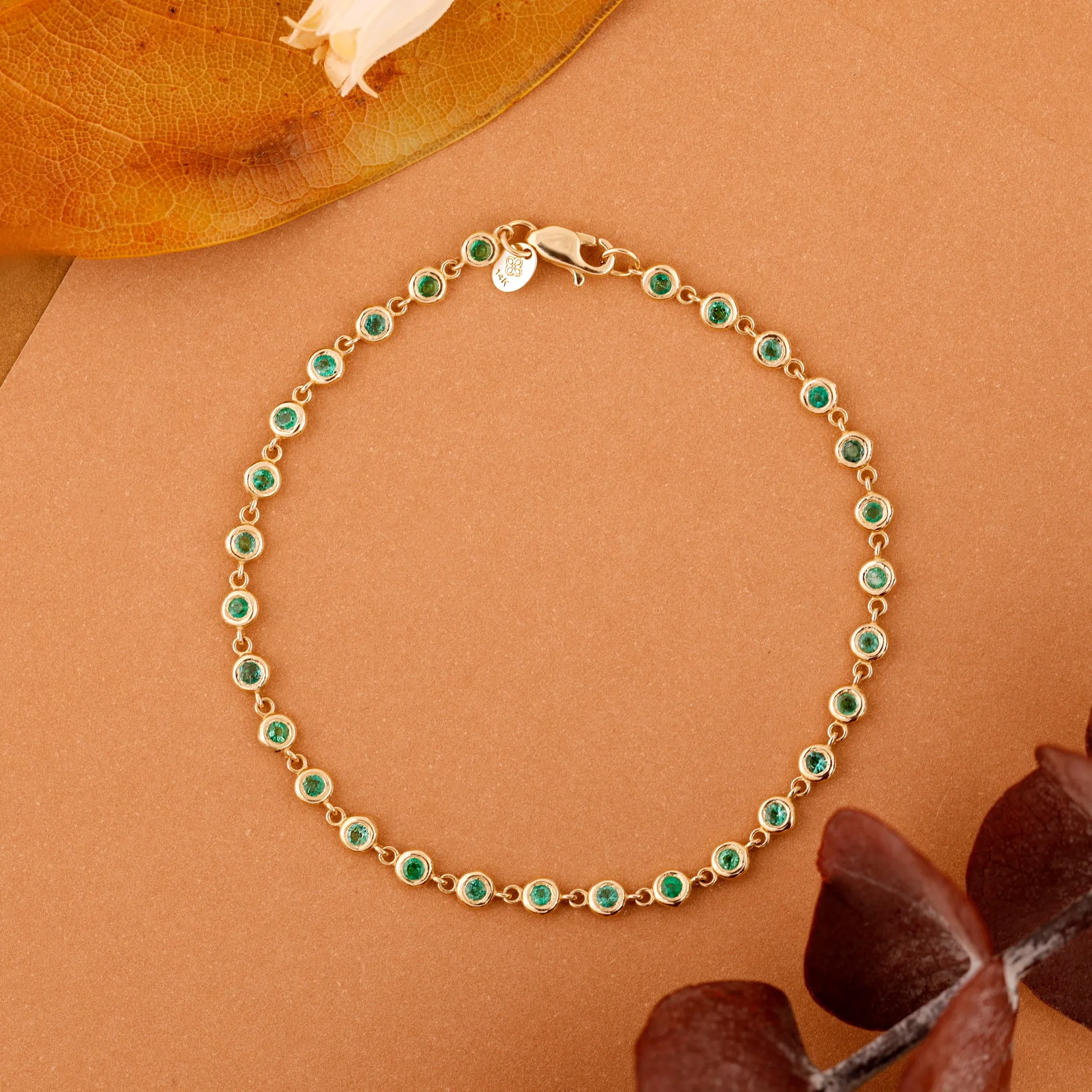 Emerald Tennis Bracelet, Petra SARAHELISE