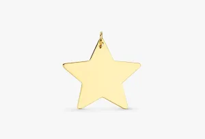 Engravable Star Charm, Stella SARAHELISE