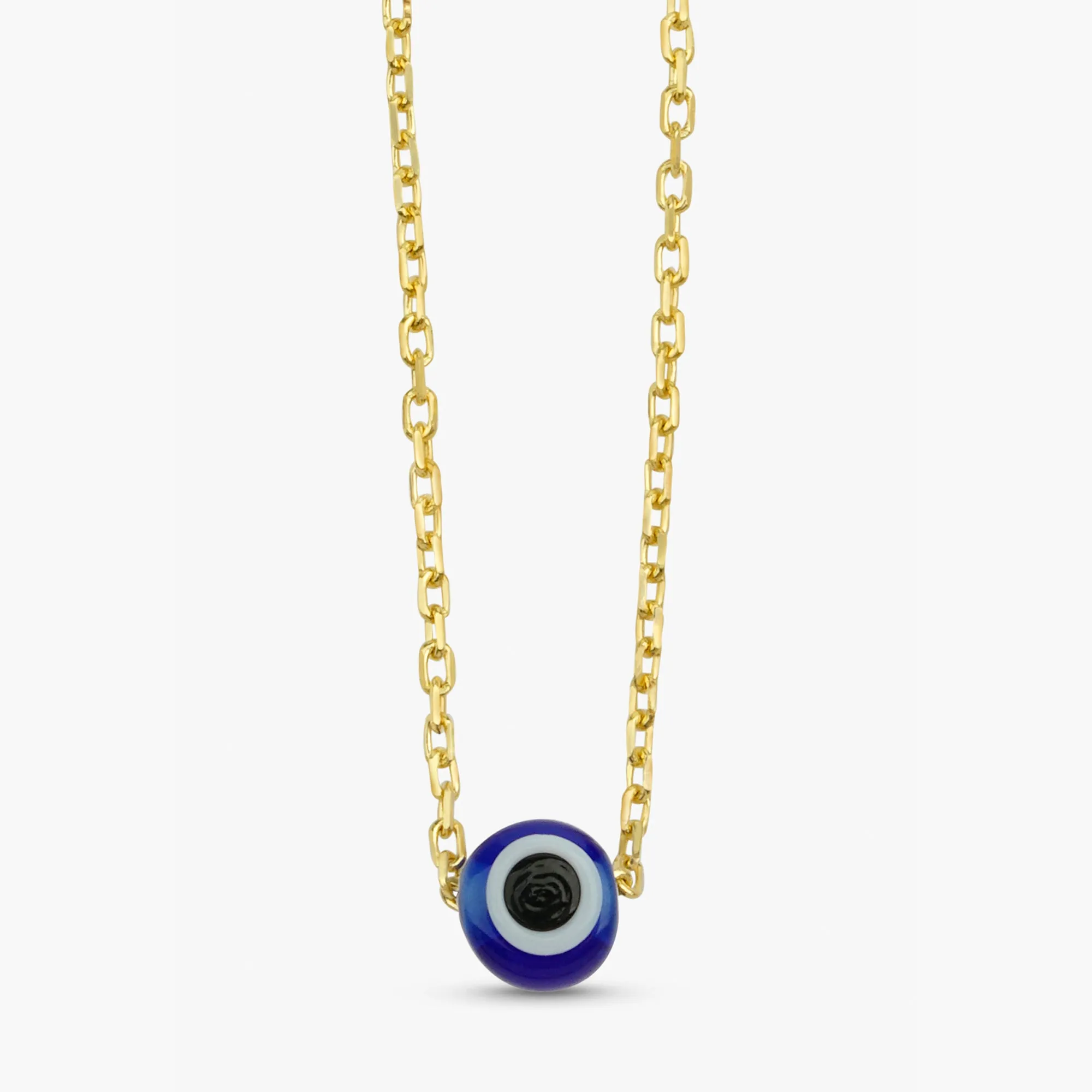 Evil Eye Glass Bead Necklace, Gabriella SARAHELISE