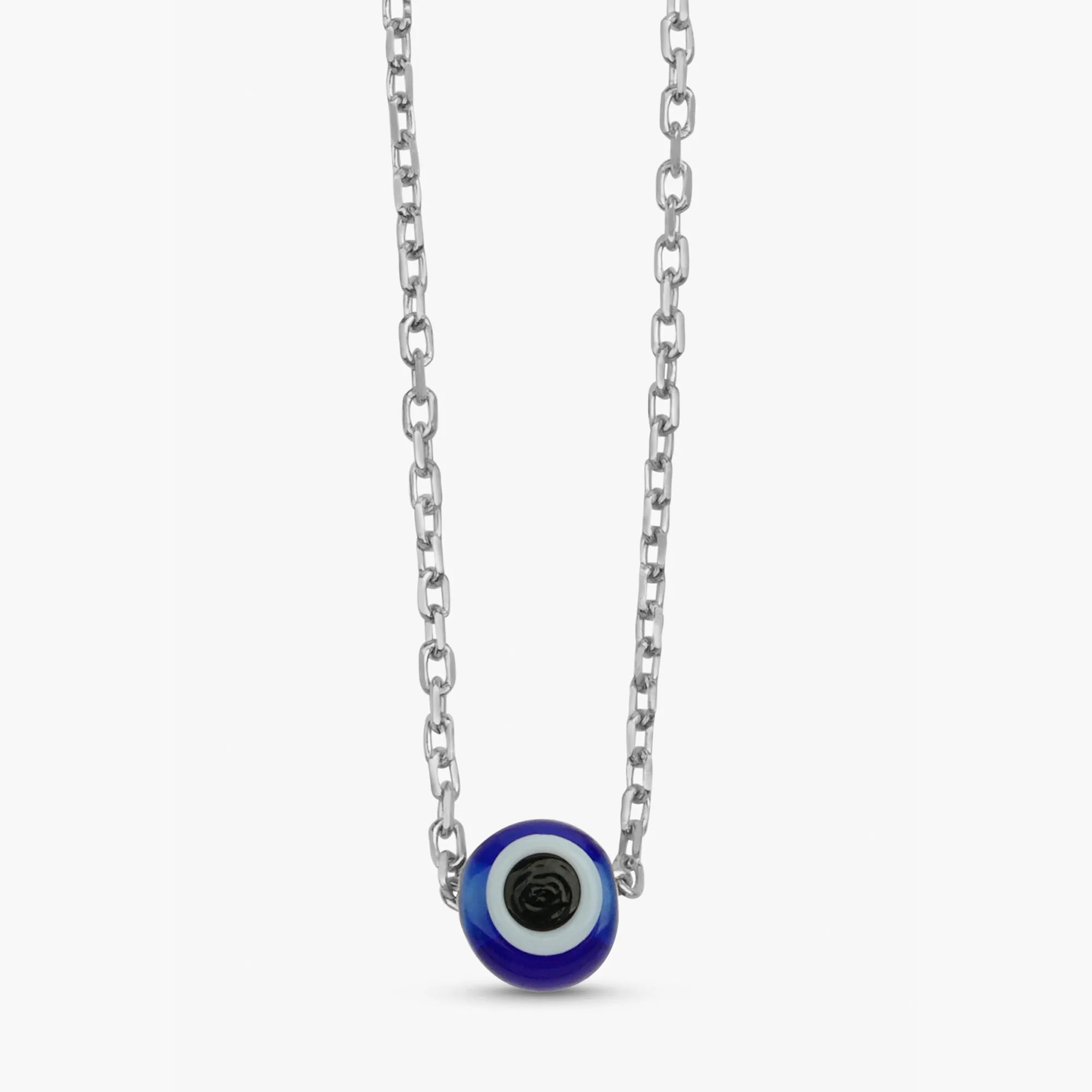 Evil Eye Glass Bead Necklace, Gabriella SARAHELISE