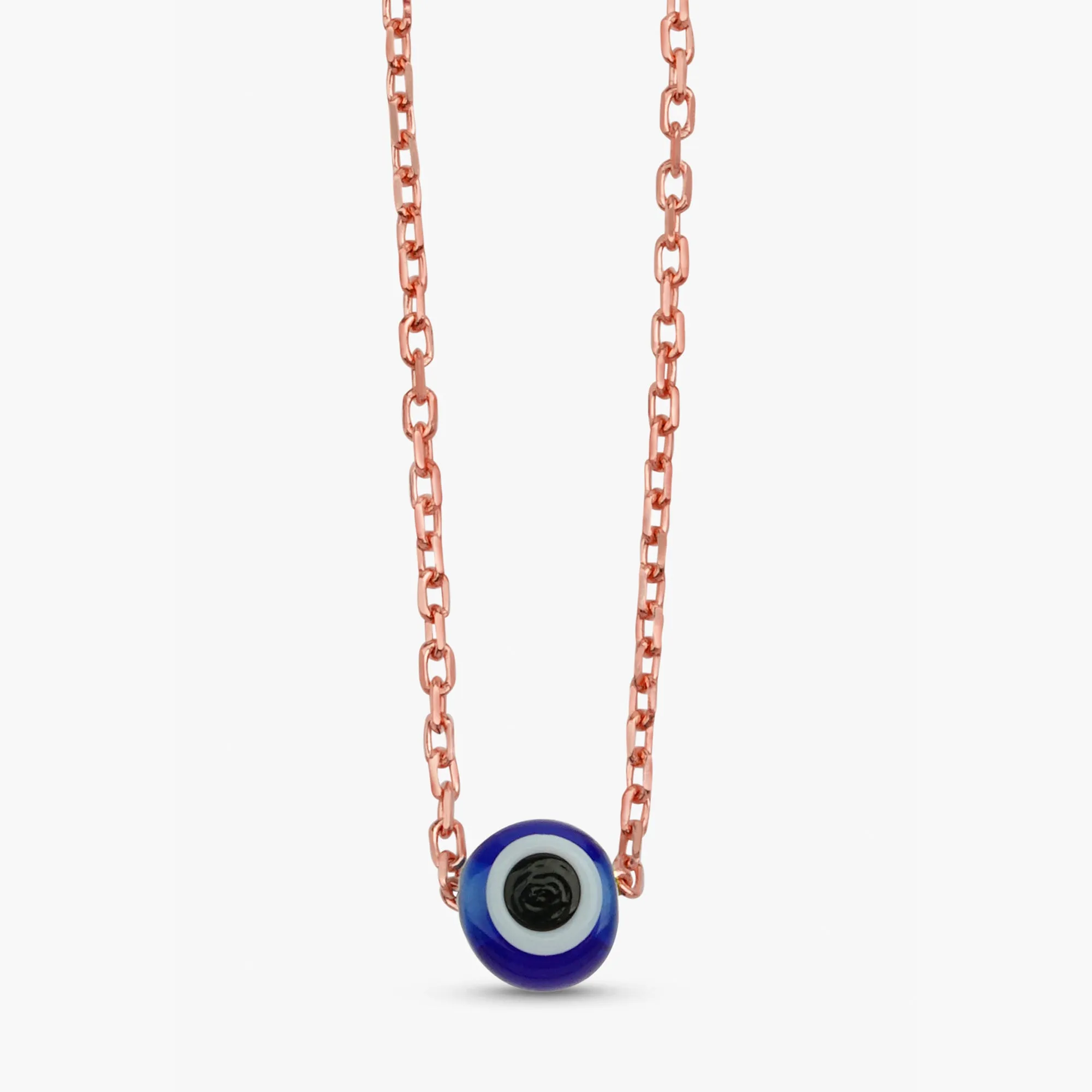 Evil Eye Glass Bead Necklace, Gabriella SARAHELISE