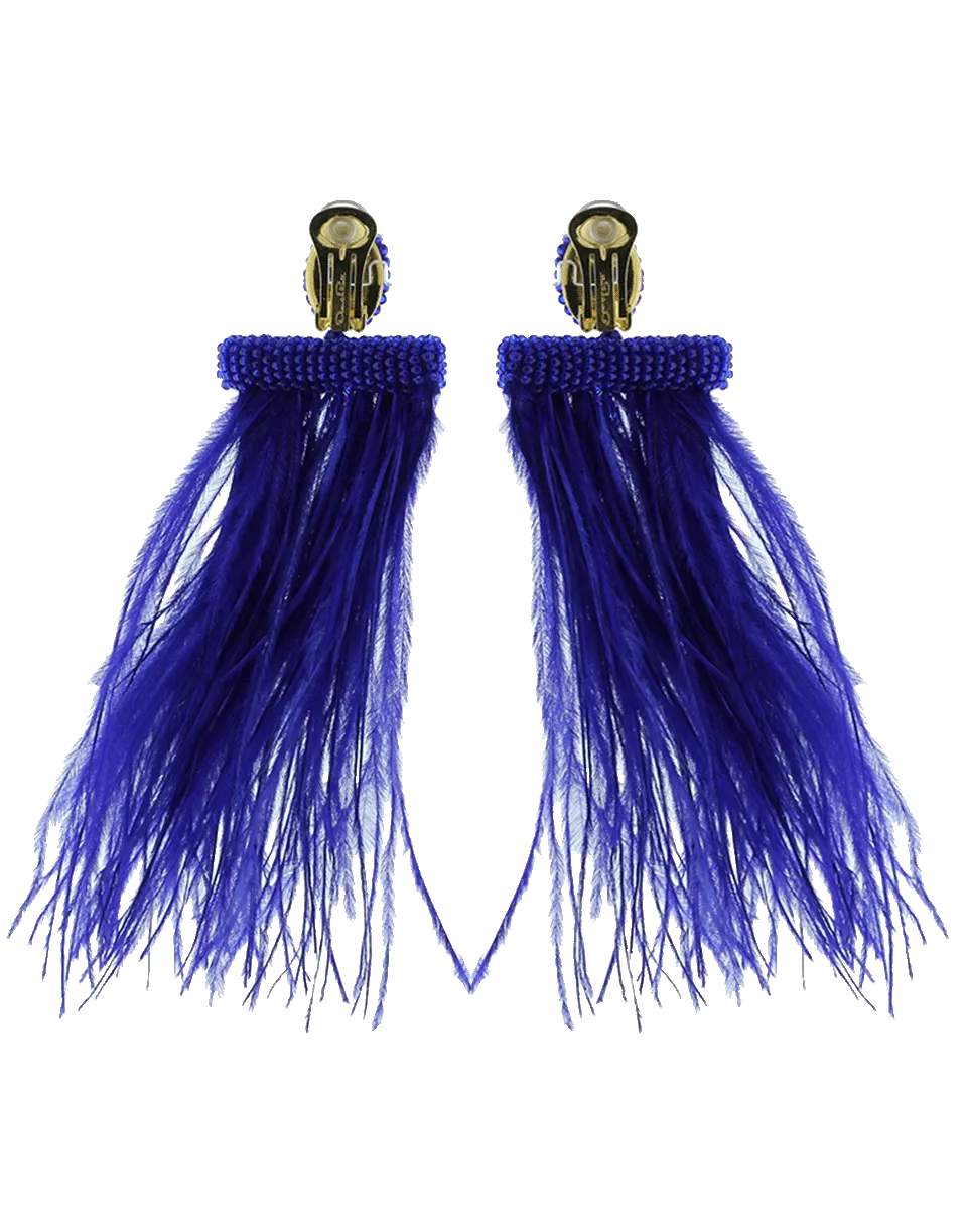 Feather Tassel Earrings