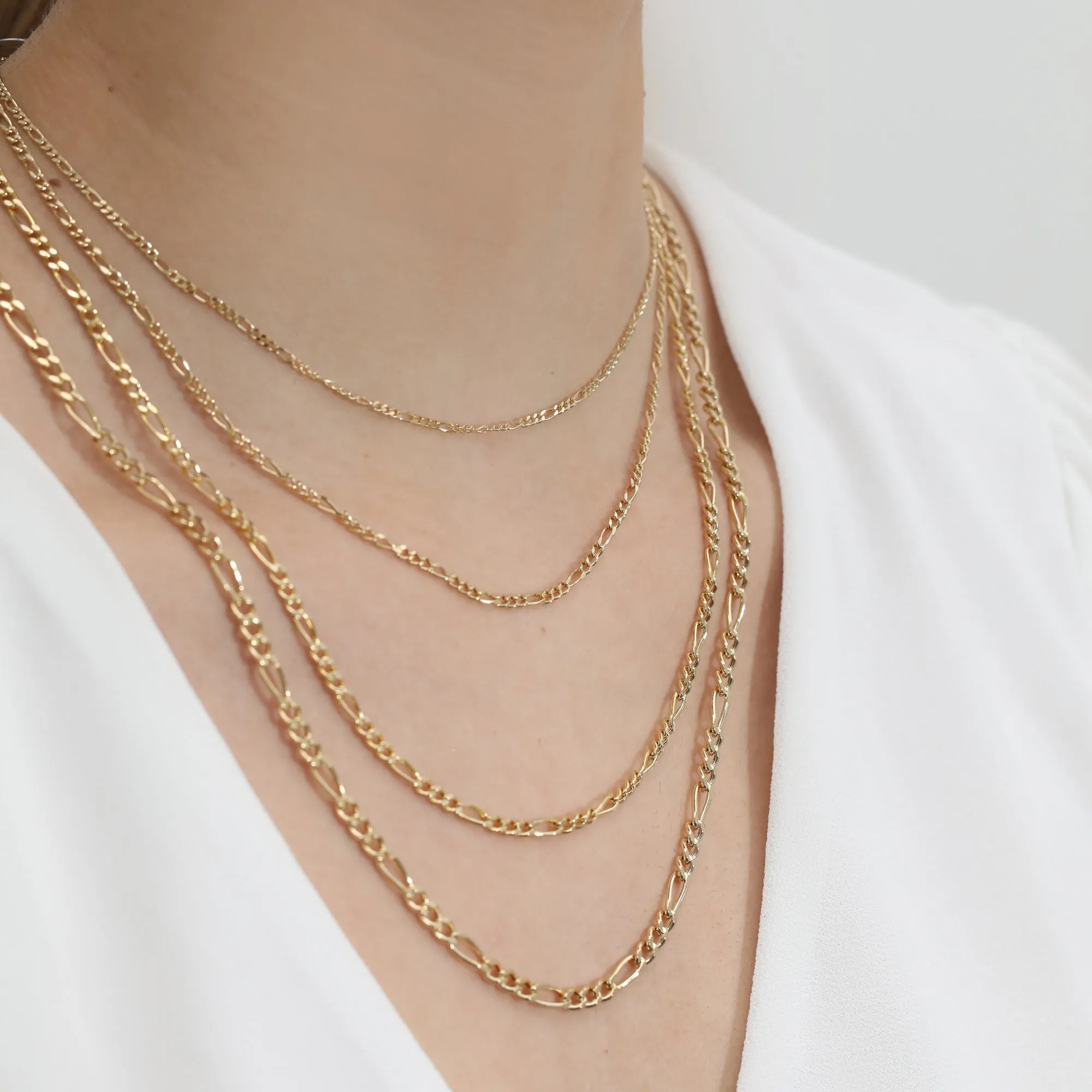 Figaro Chain Necklace, Suzanne SARAHELISE