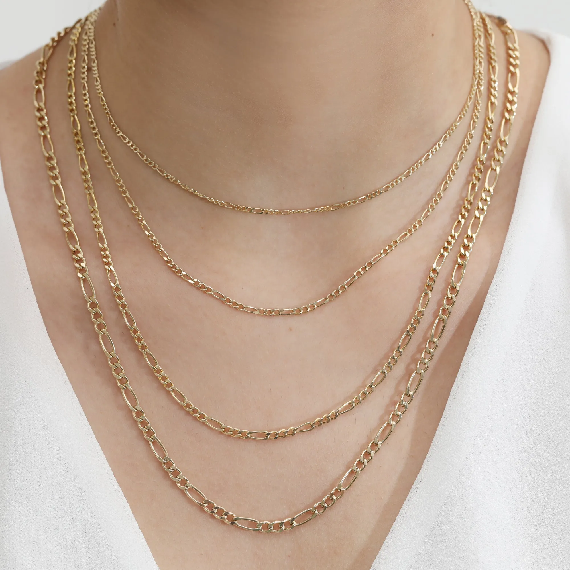 Figaro Chain Necklace, Suzanne SARAHELISE