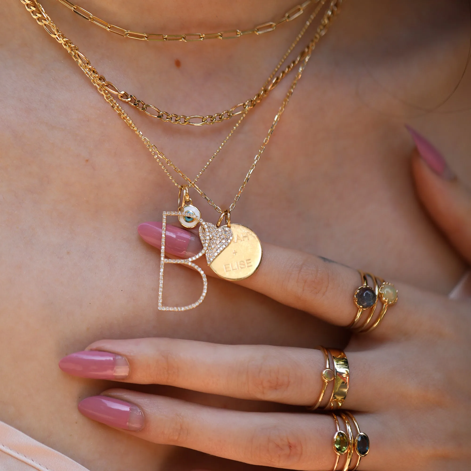 Figaro Chain Necklace, Suzanne SARAHELISE