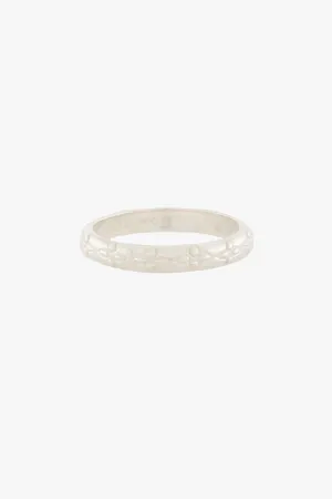 Floral Embrace Ring Silver Wildthings Collectables