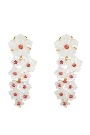 Flower Chandelier Earrings
