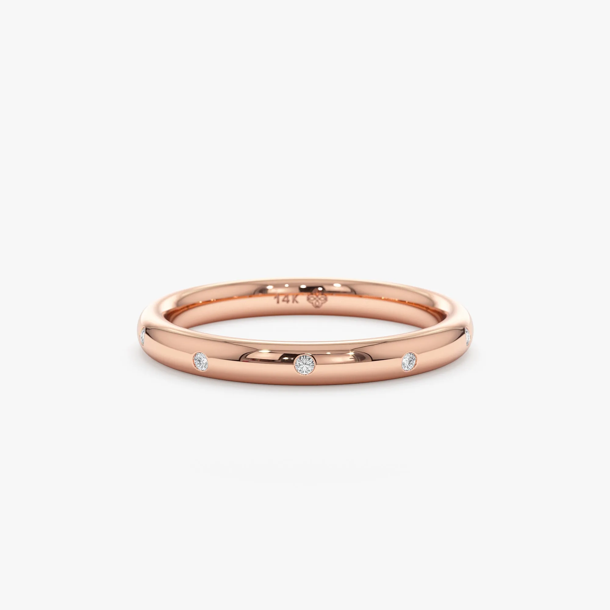 Flush Set Diamond Ring, Reese SARAHELISE
