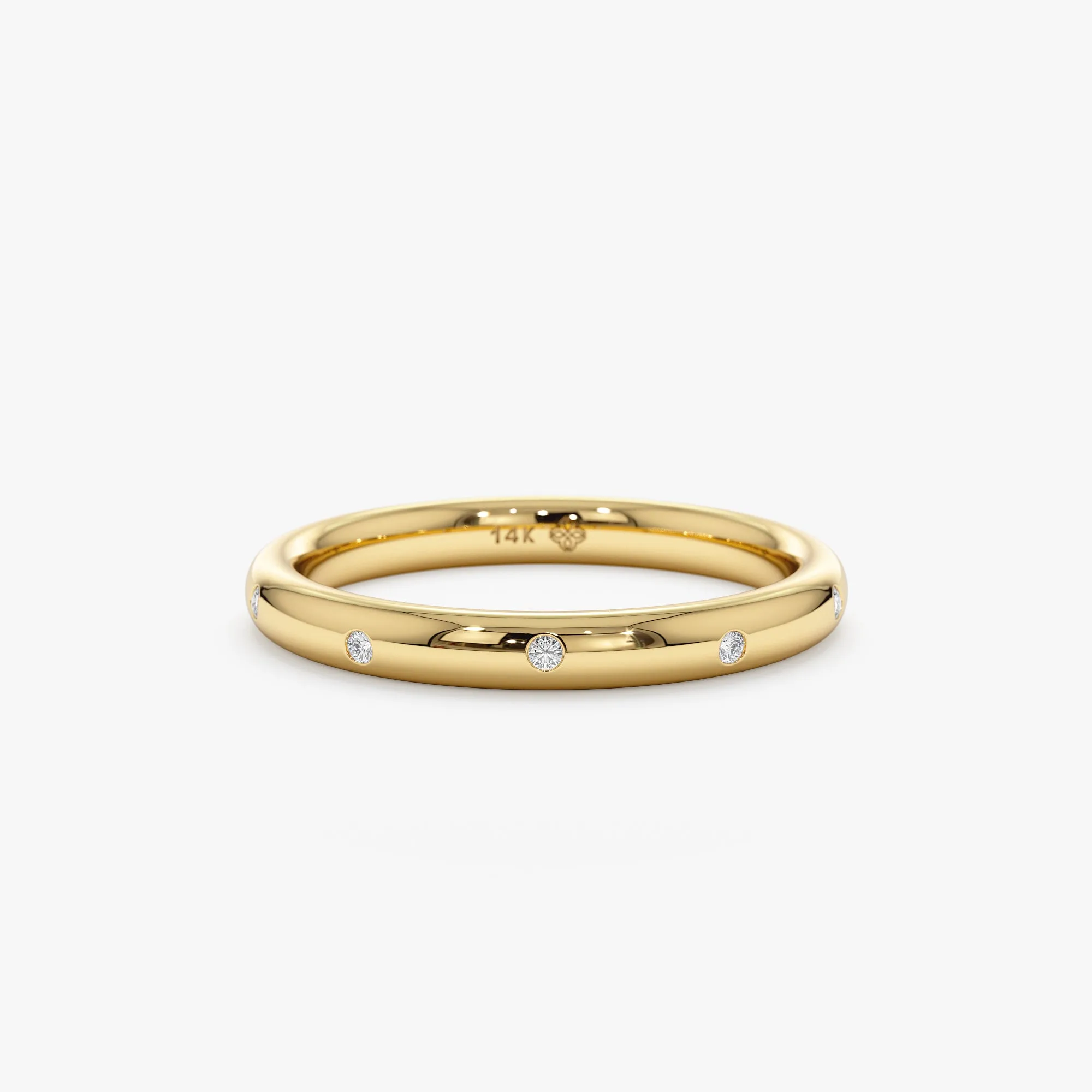 Flush Set Diamond Ring, Reese SARAHELISE