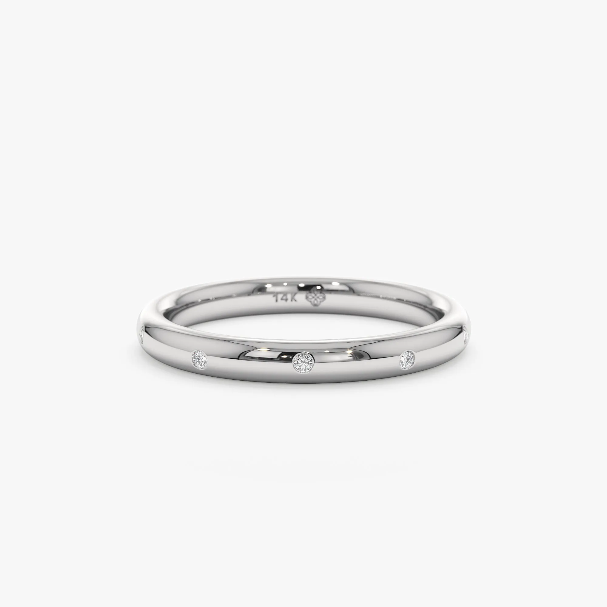 Flush Set Diamond Ring, Reese SARAHELISE