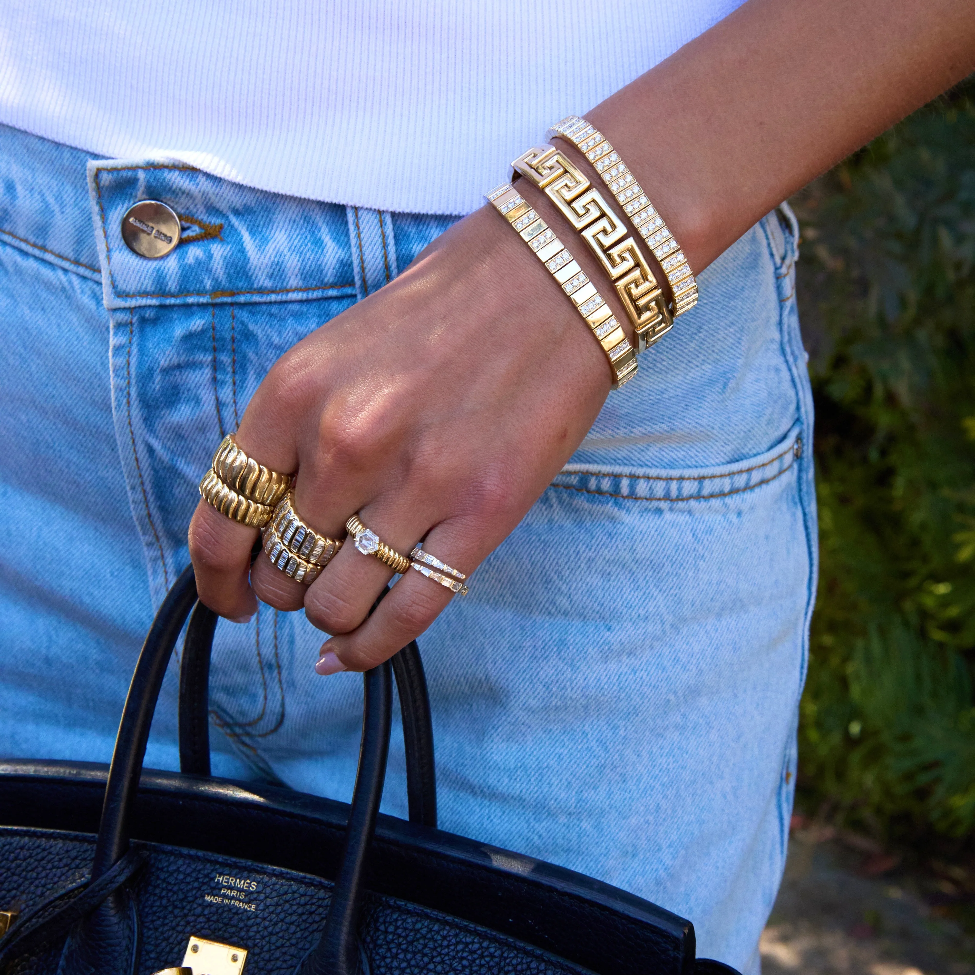 FULL DIAMOND AVERY BRACELET Anita Ko