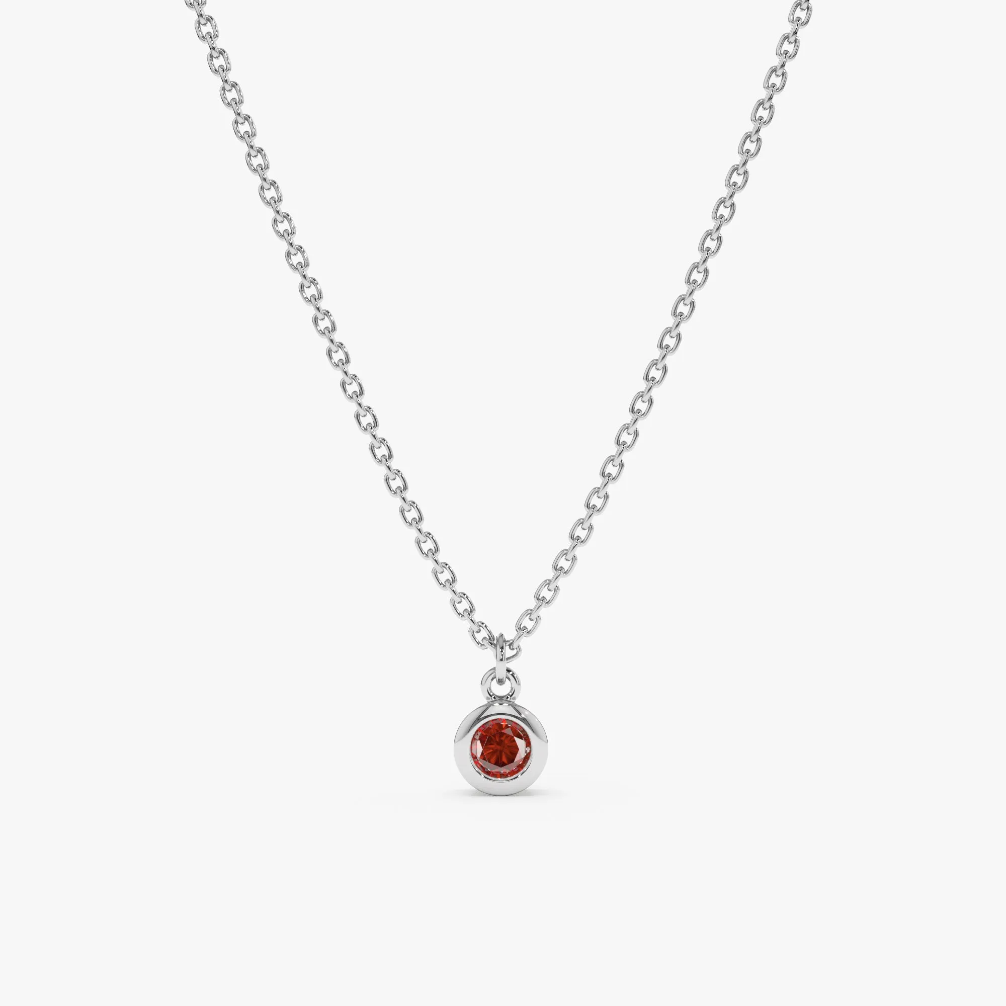 Garnet Charm Necklace, Vienna SARAHELISE